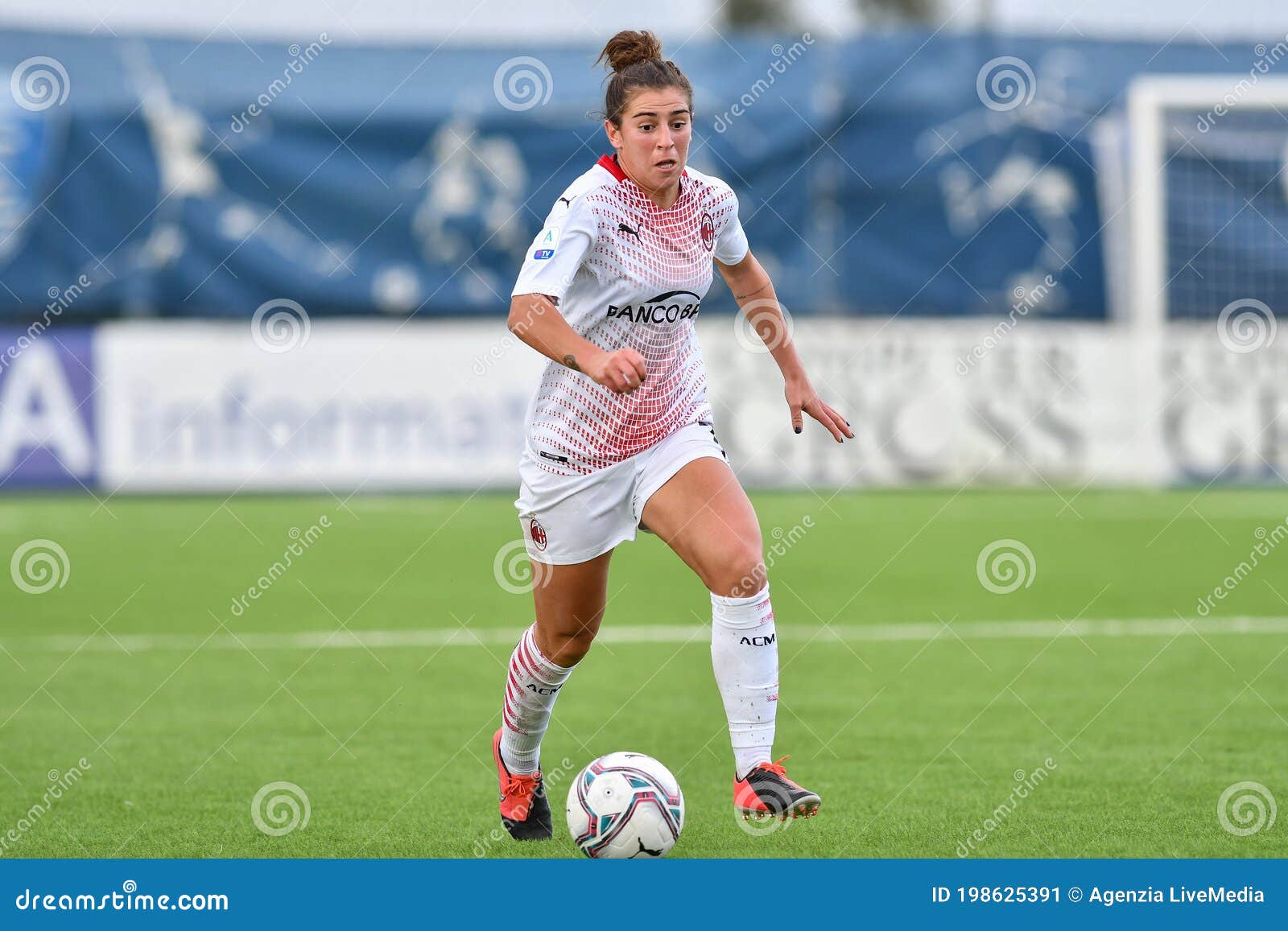 Valentina Bergamaschi (AC Milan) during AC Milan vs ACF Fiorentina femminile,  Italian football Serie A Wome - Photo .LiveMedia/Francesco Scaccianoce  Stock Photo - Alamy