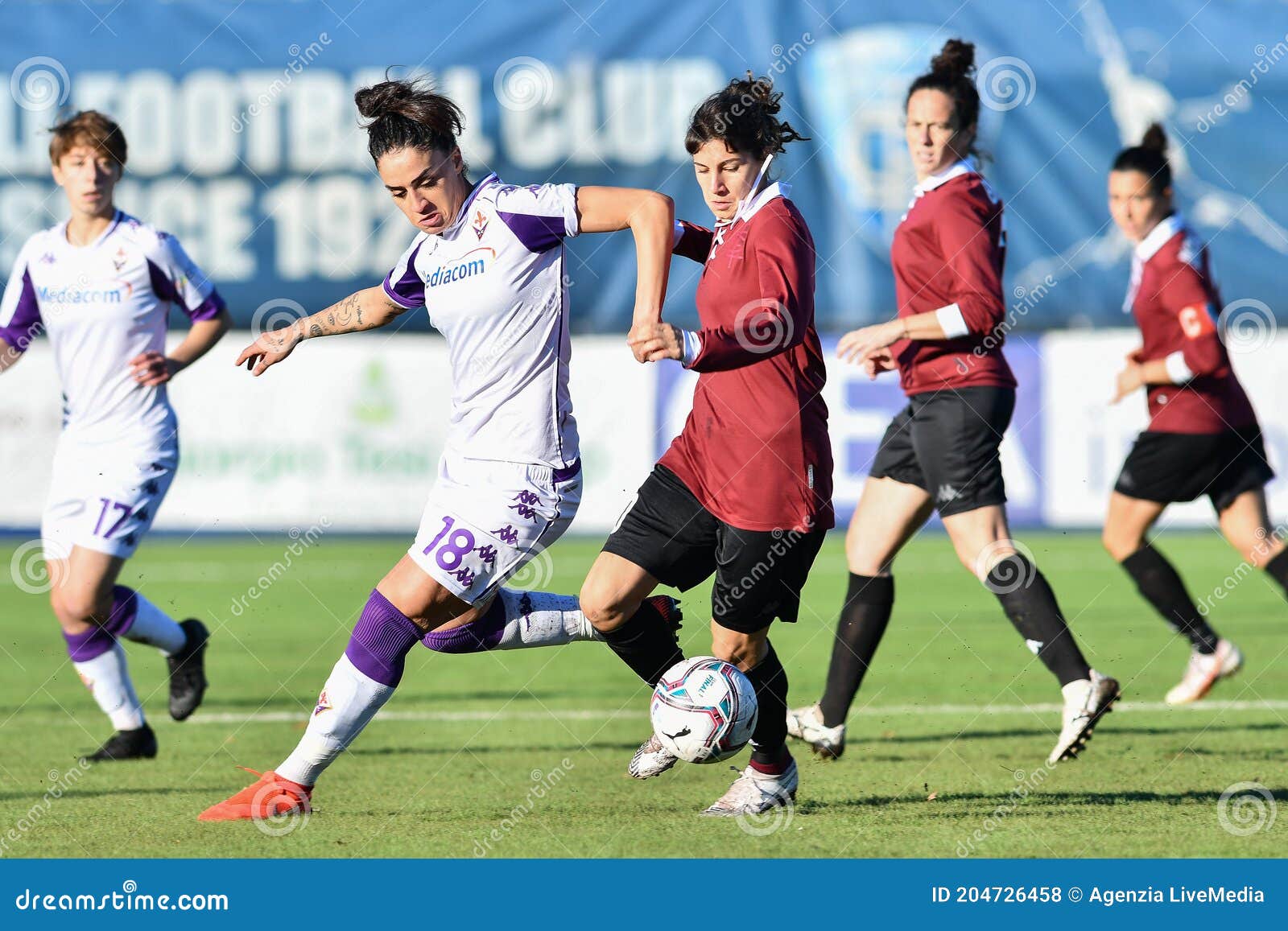 Martina Piemonte (Fiorentina Femminile) during ACF Fiorentina femminile vs  AS Roma, Italian football Serie A Women match in Florence, Italy, April 17  2021 Stock Photo - Alamy