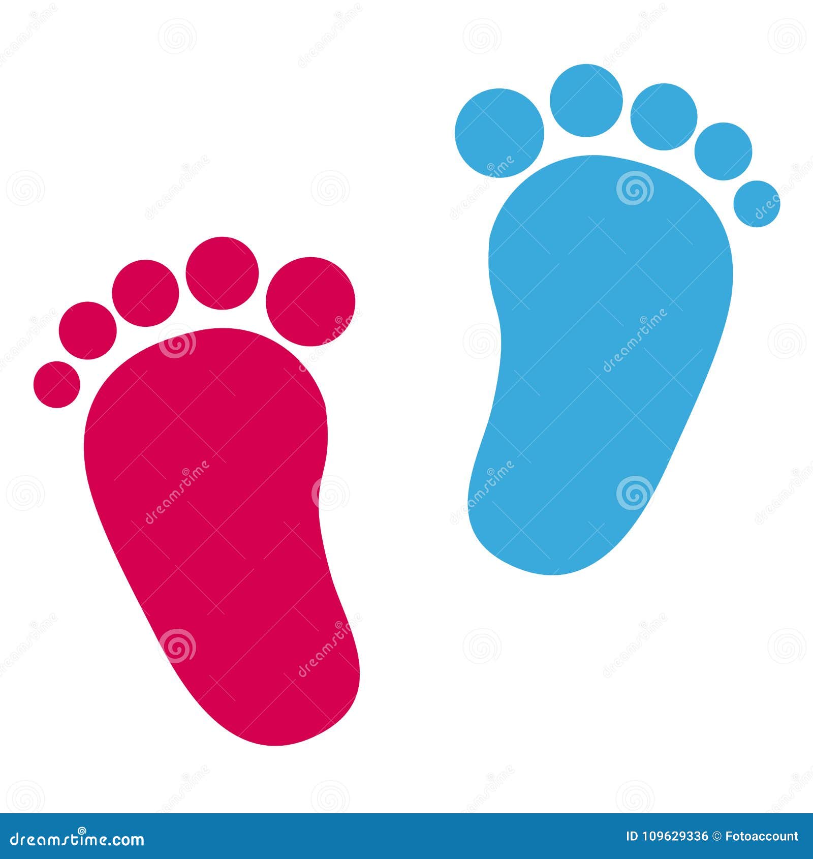 Empreinte De Pas De Bebe Icones De Fille Et De Garcon Illustration De Vecteur Illustration Du Illustration Fete Empreinte De Pas De Bebe Icones De Fille Et De Garcon Illustration De Vecteur Illustration Du Illustration Fete