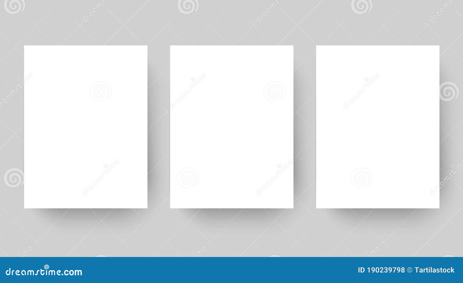 Download Empty Affiche Mockup Copy. Blank White Paper Sheet ...