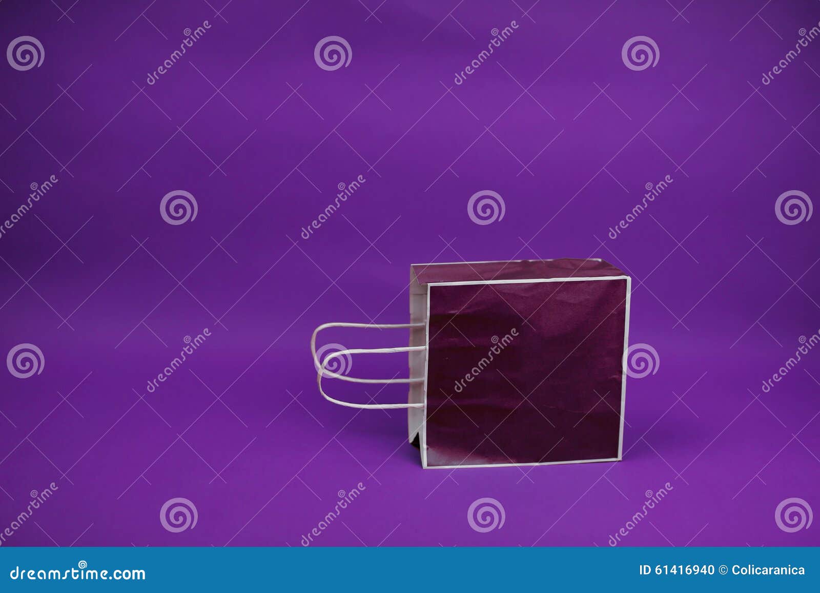 Empty bag stock photo. Image of gifts, handles, carpet 61416940