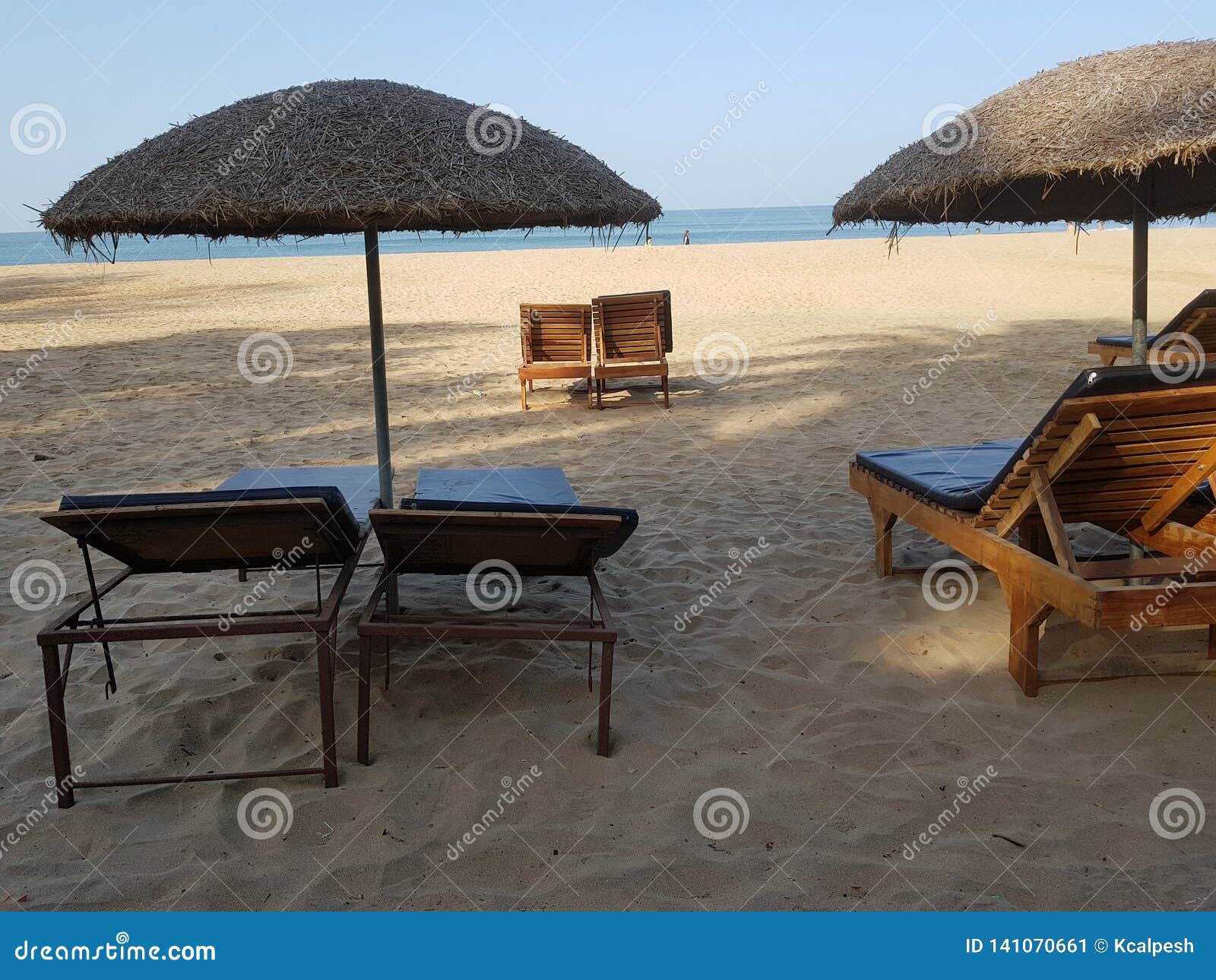 Beach Beds at Agonda Beach Goa Stock Image Image of beds, beaches