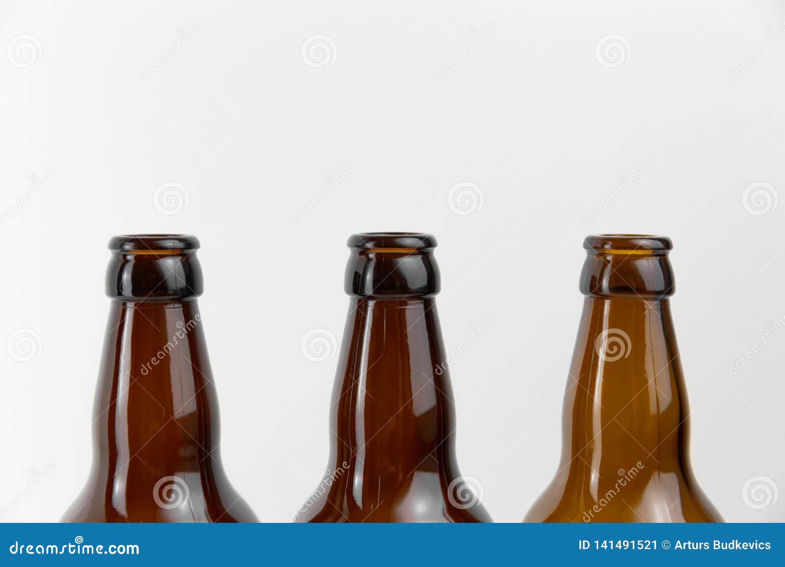 Empty Beer Bottles. Recycling Glass Concept Stock Image Image of