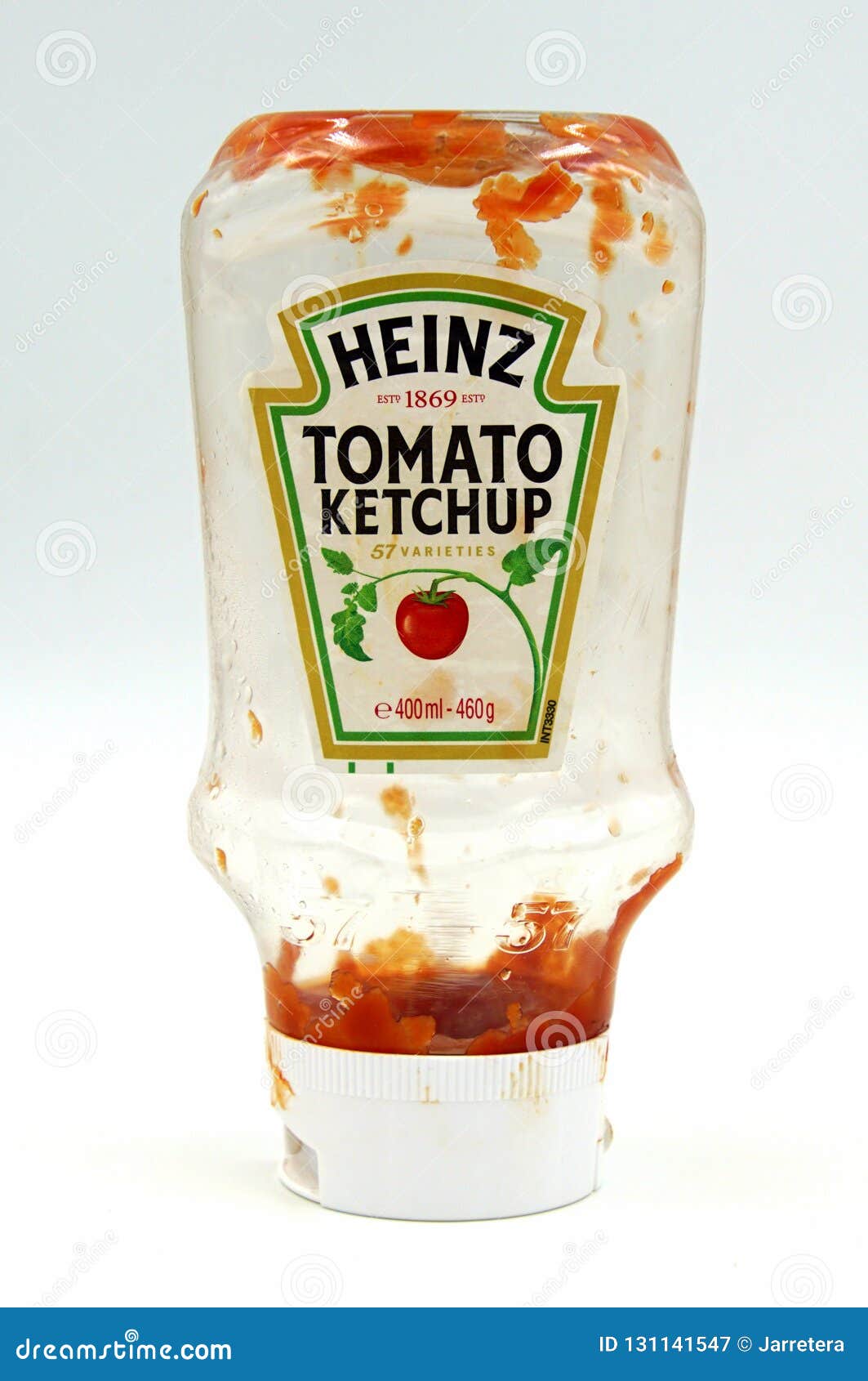 Empty Bottle of Heinz Tomato Ketchup Editorial Photography Image of