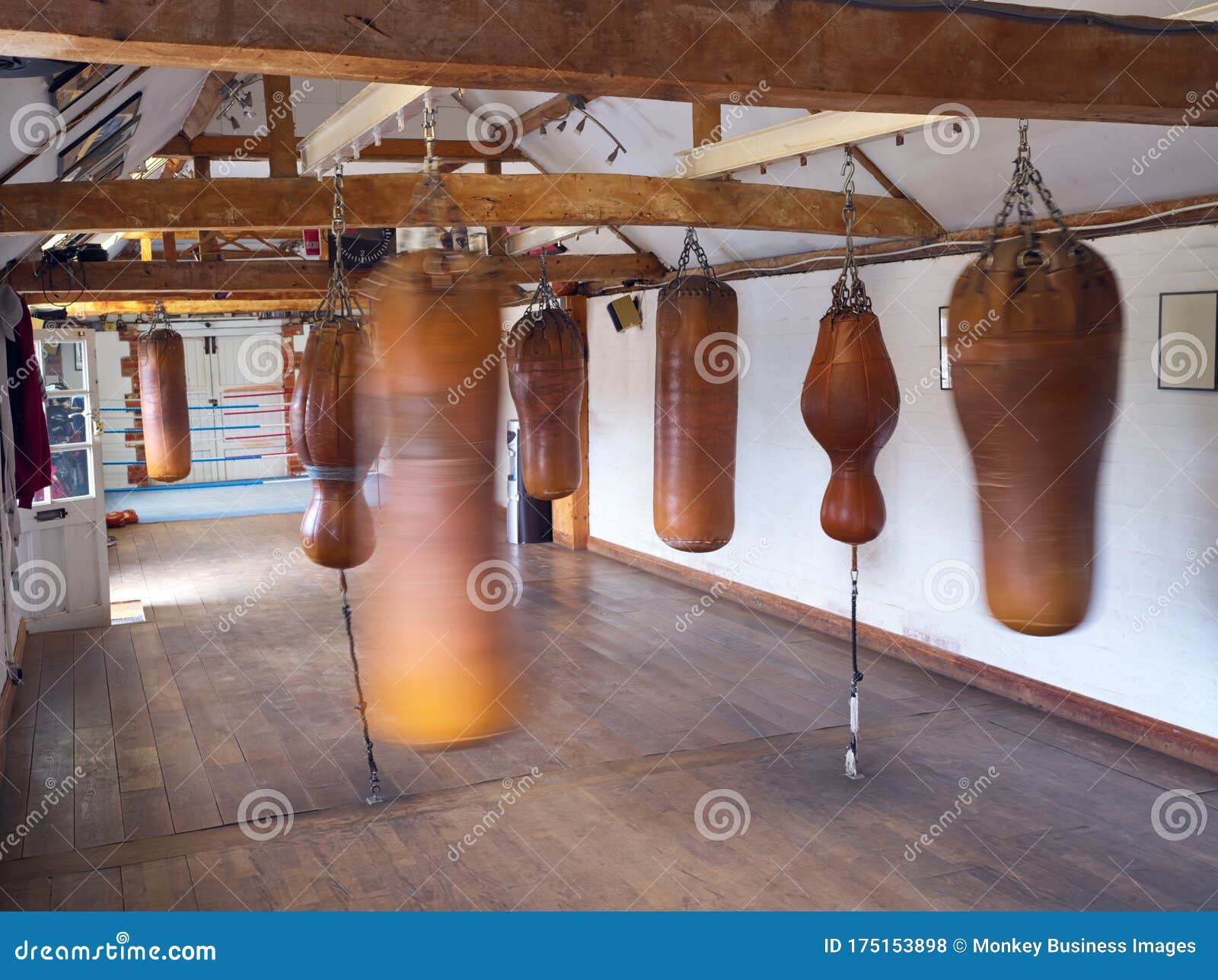 old punching bag