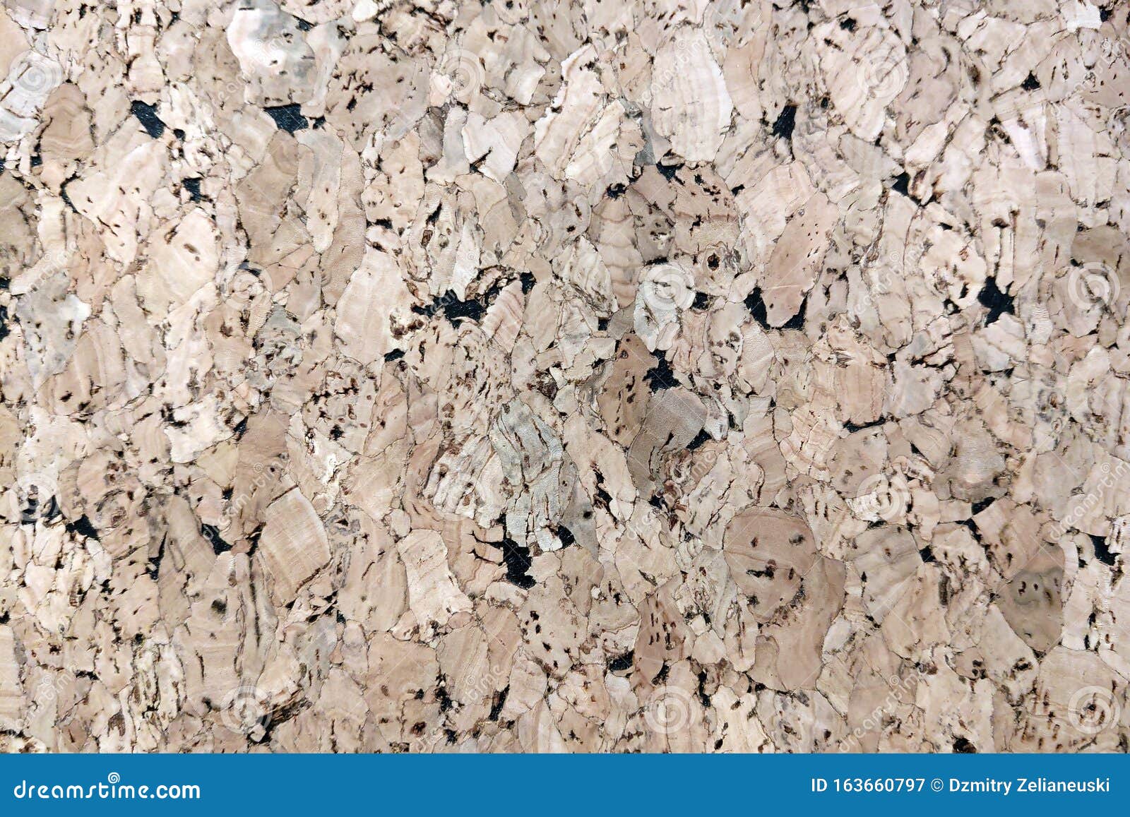 Empty Bulletin Board, Cork Board Texture. Background Stock Image