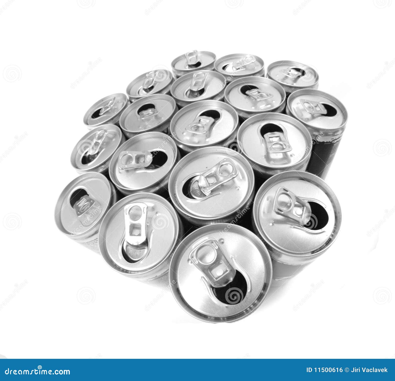 Empty cans stock photo. Image of industry, modern, cold 11500616