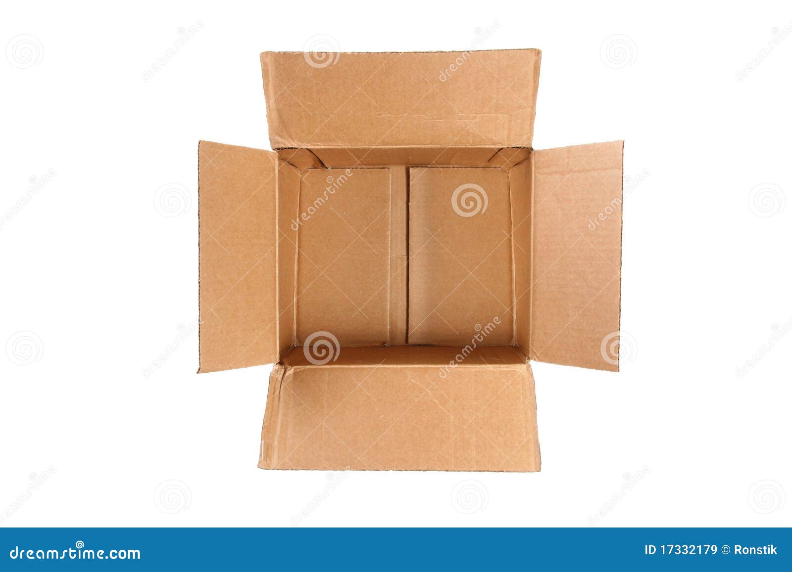 Empty Cardboard Card With Flowers And An Envelope RoyaltyFree Stock