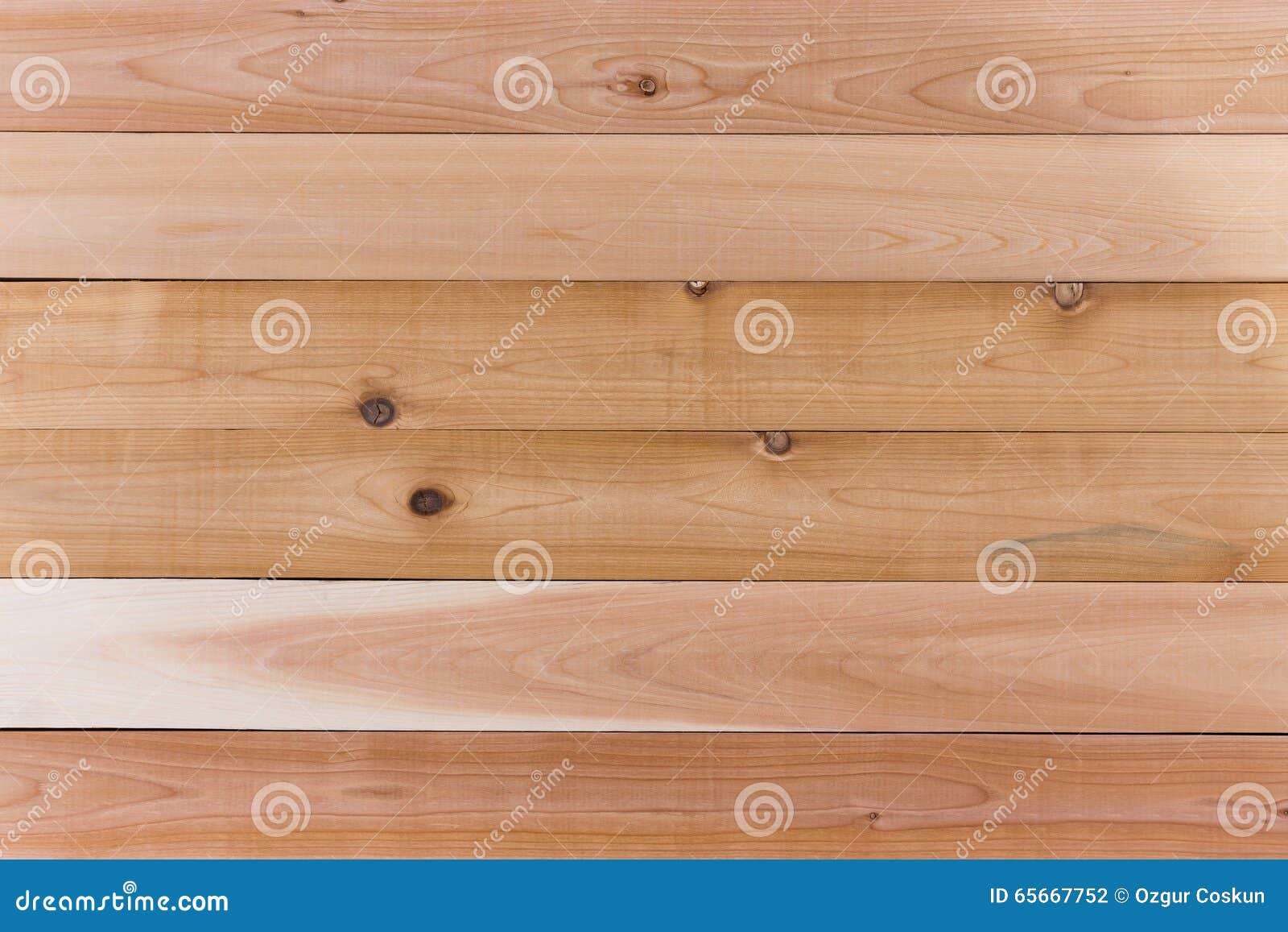 empty cedar wood wall with horizontal orientation