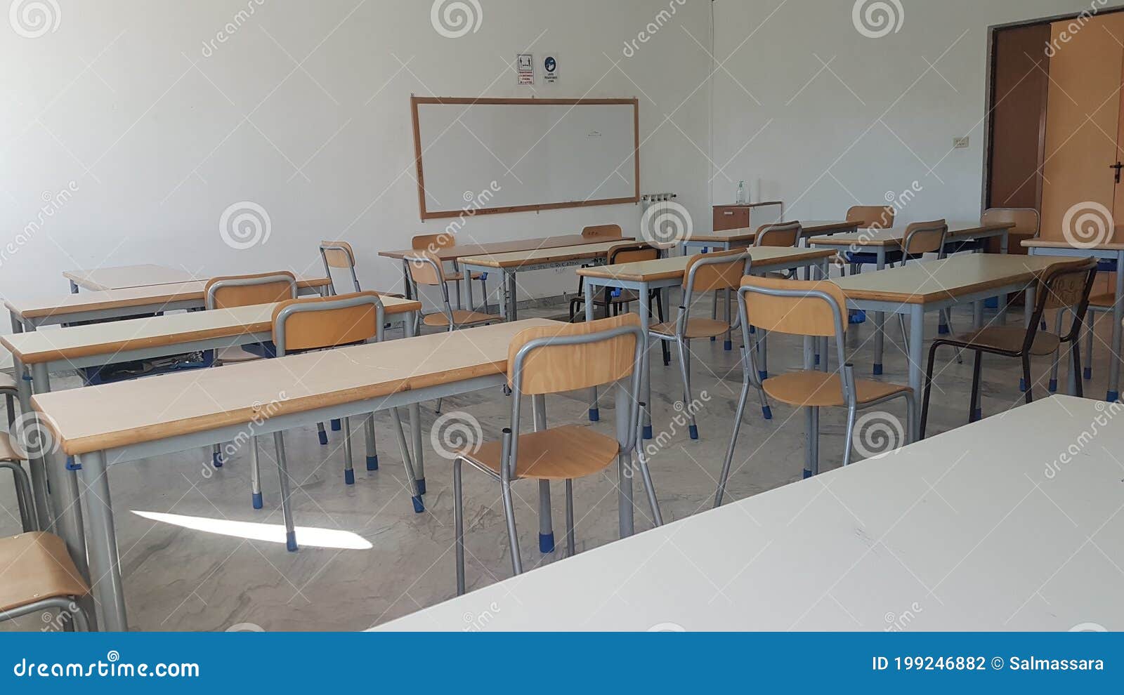 empty classrooms for coronavirus