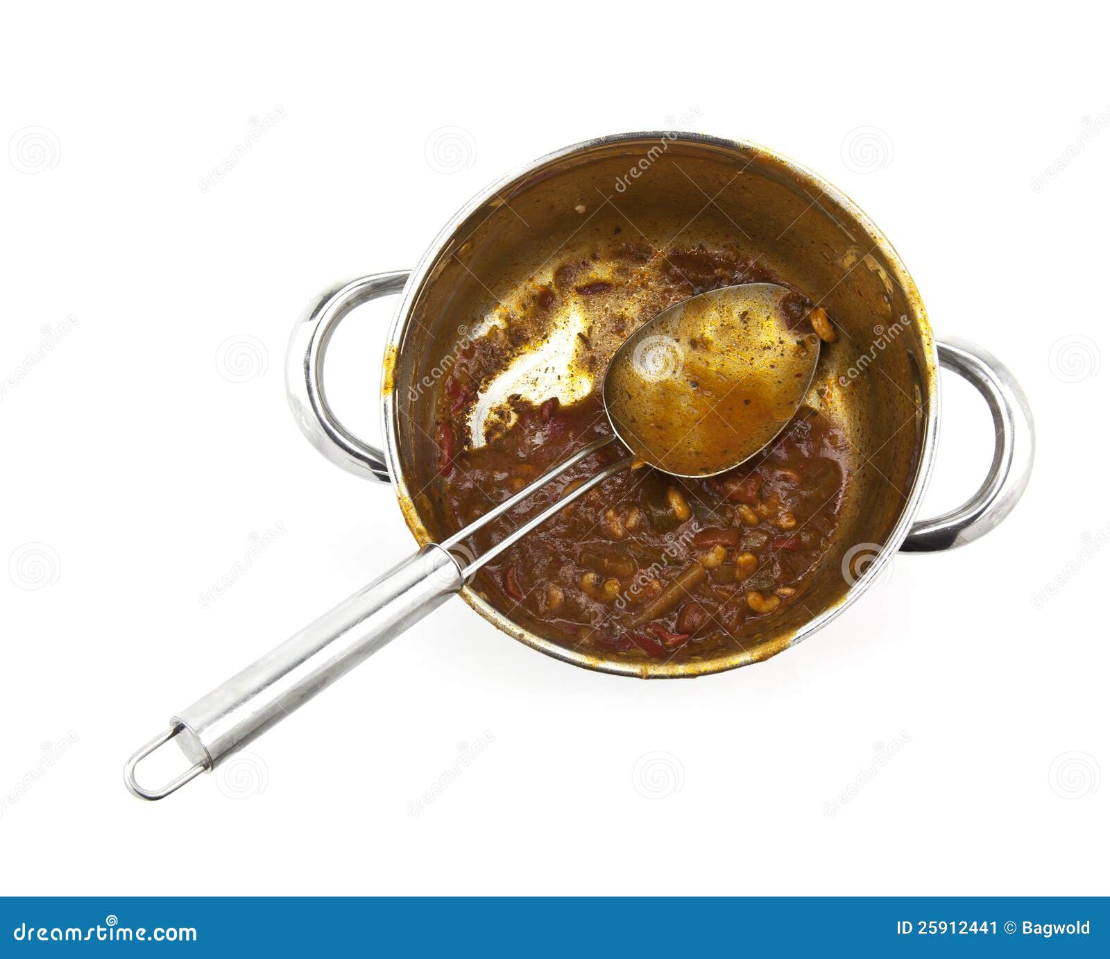 Empty Curry Pot stock image. Image of metal, asian, malay - 25912441