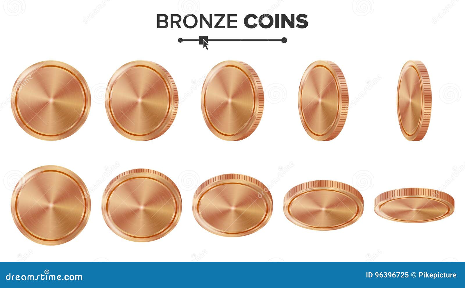 3D Printable Empire Coins - Copper, Silver, Gold by Props&Beyond