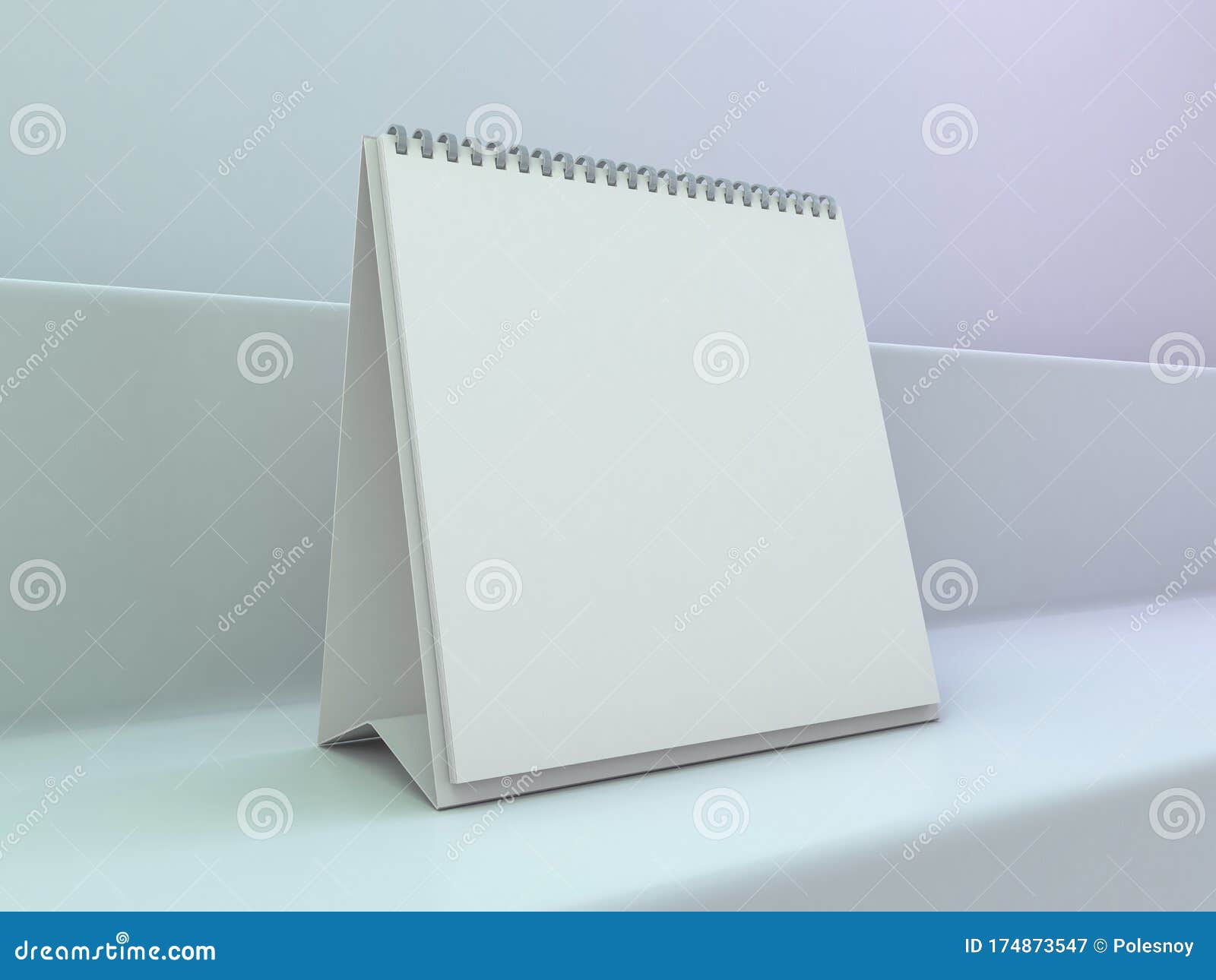 Download Empty Desk Calendar Mockup Luxury Design Concept 3d Stock Illustration Illustration Of Diary Month 174873547 PSD Mockup Templates