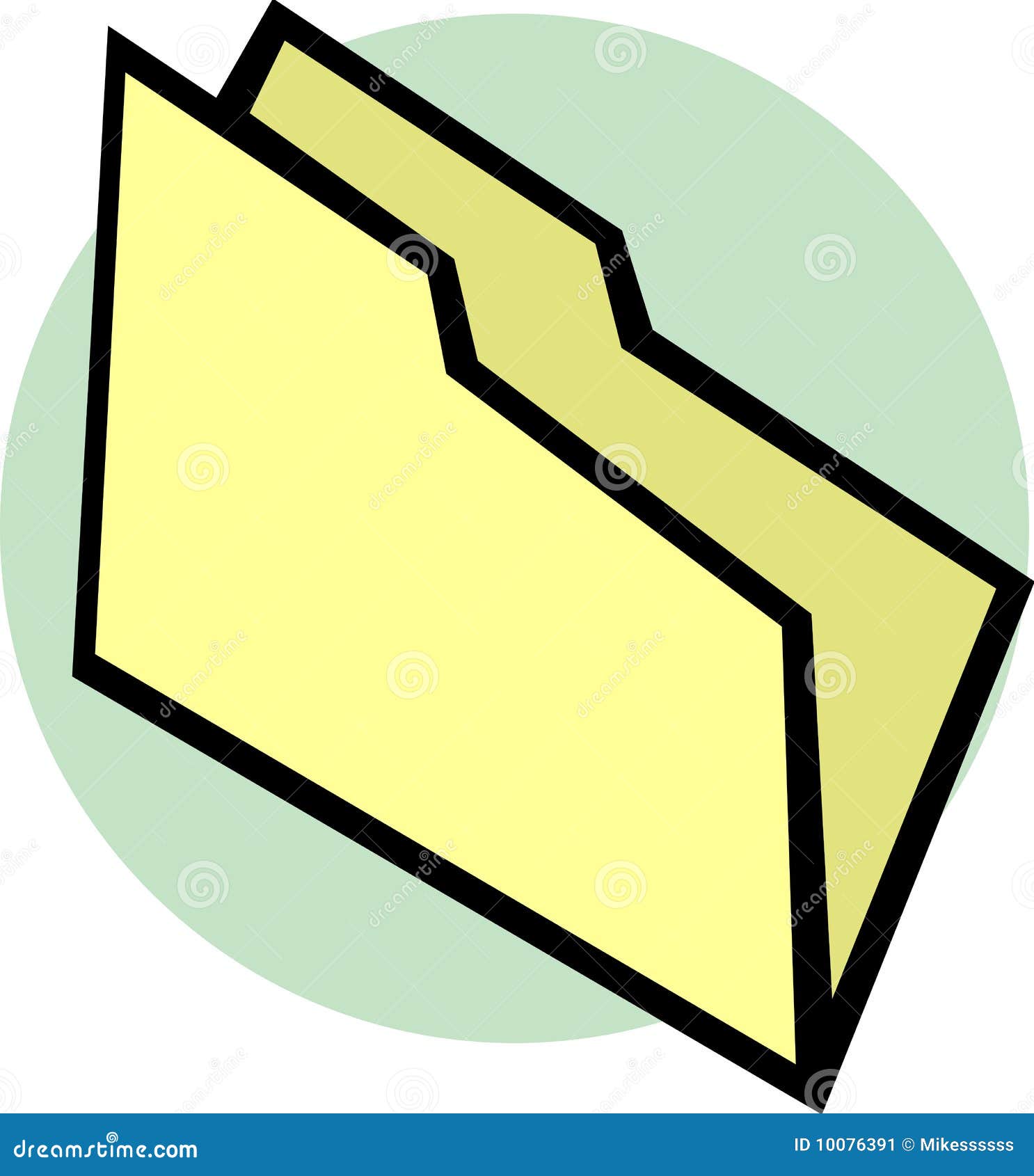 Download Empty File Folder Vector Illustration Stock Vector ...