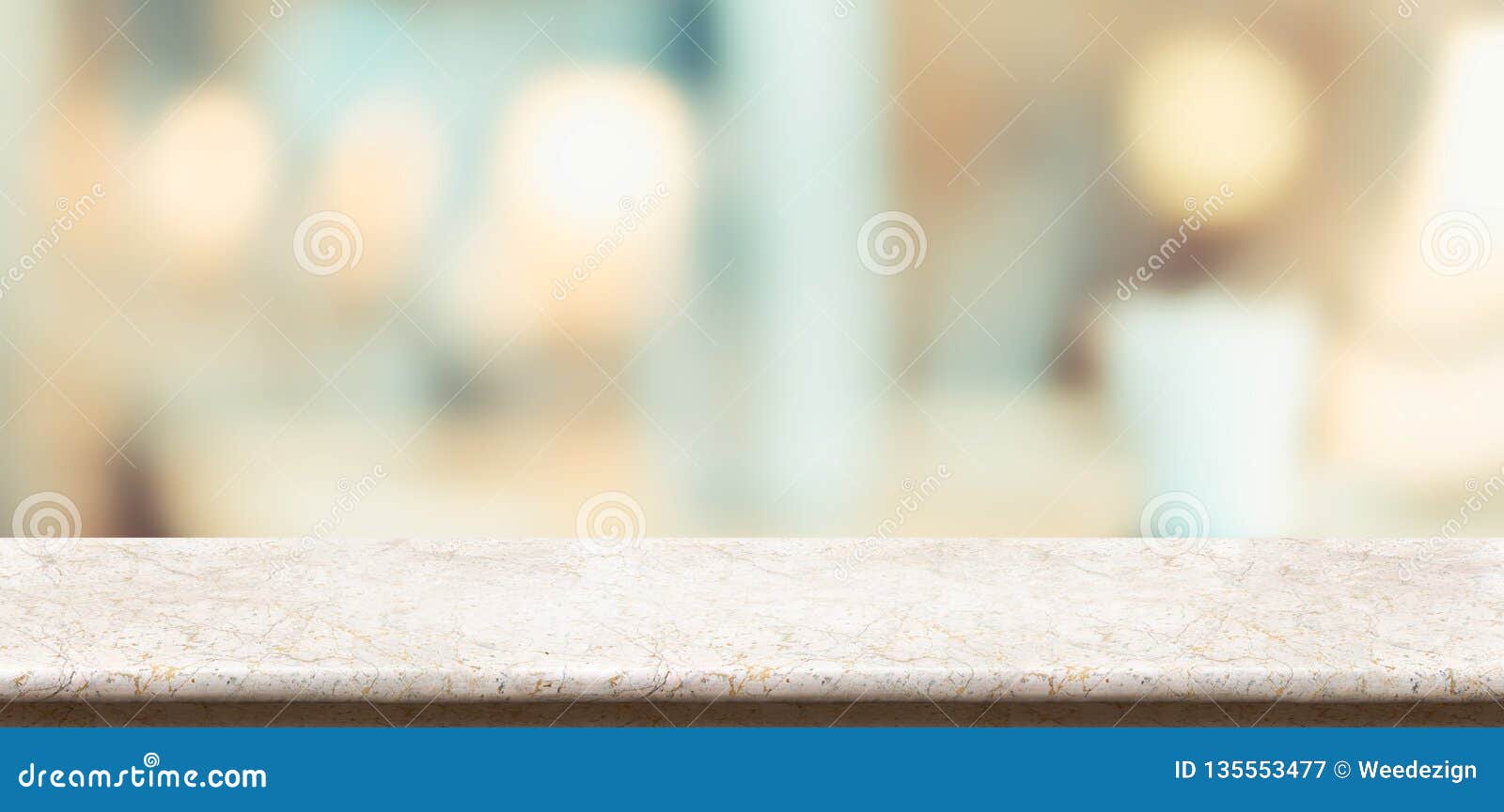 Download Empty Glossy Marble Table And Blurred Soft Light Table In Restaurant With Bokeh Background Product Display Template Business Stock Image Image Of Green Mock 135553477