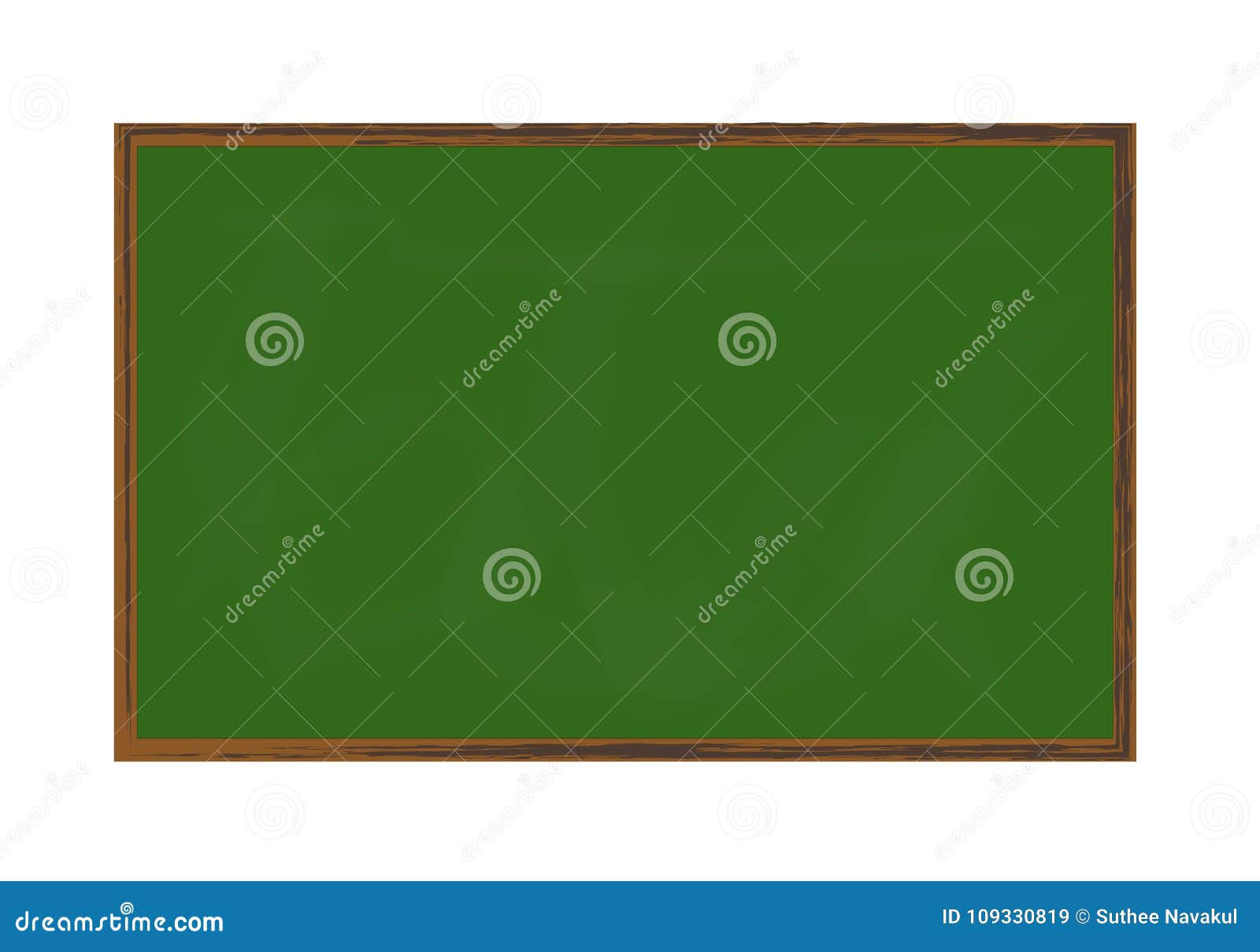 Empty Green Chalkboard Texture on White Wall. Stock Illustration Illustration of pattern