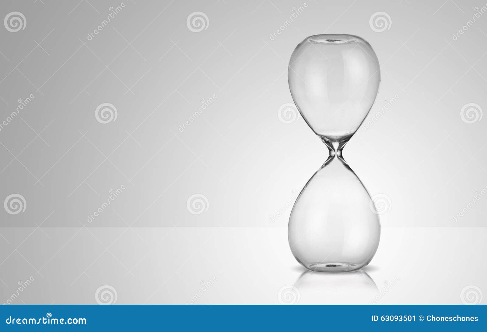 Empty Hourglass Stock Photo - Image: 63093501
