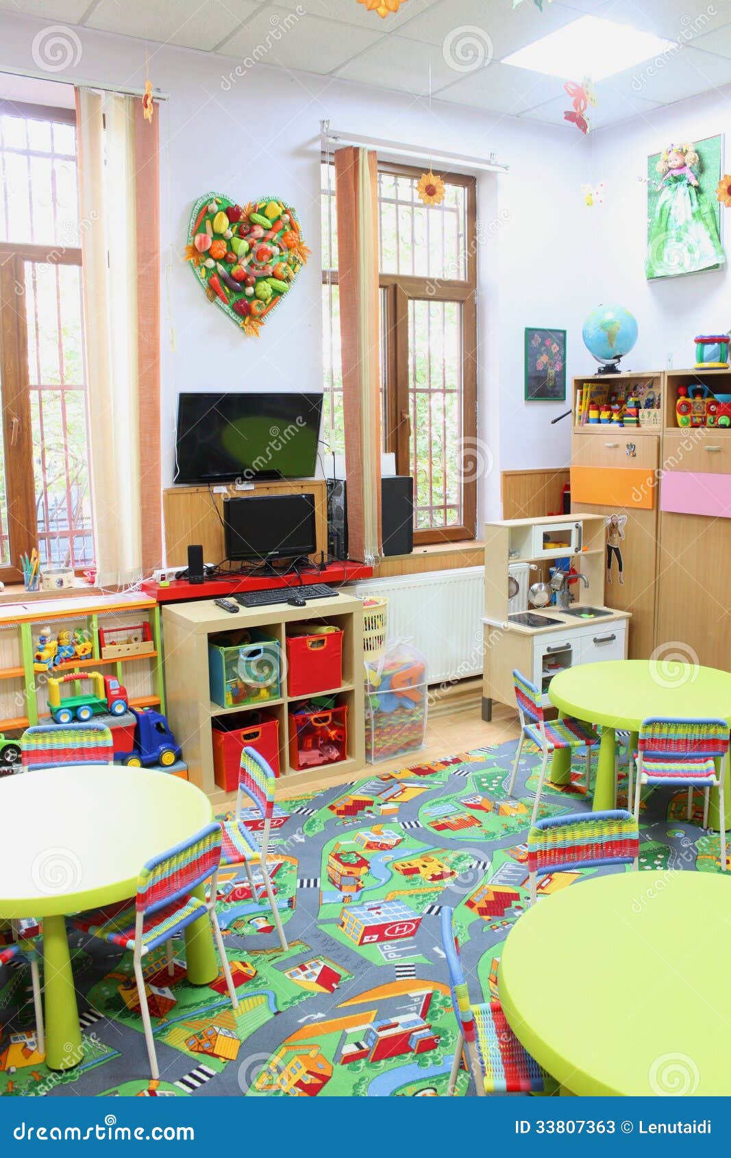 Empty Kindergarten Classroom  Editorial Stock Photo Image 
