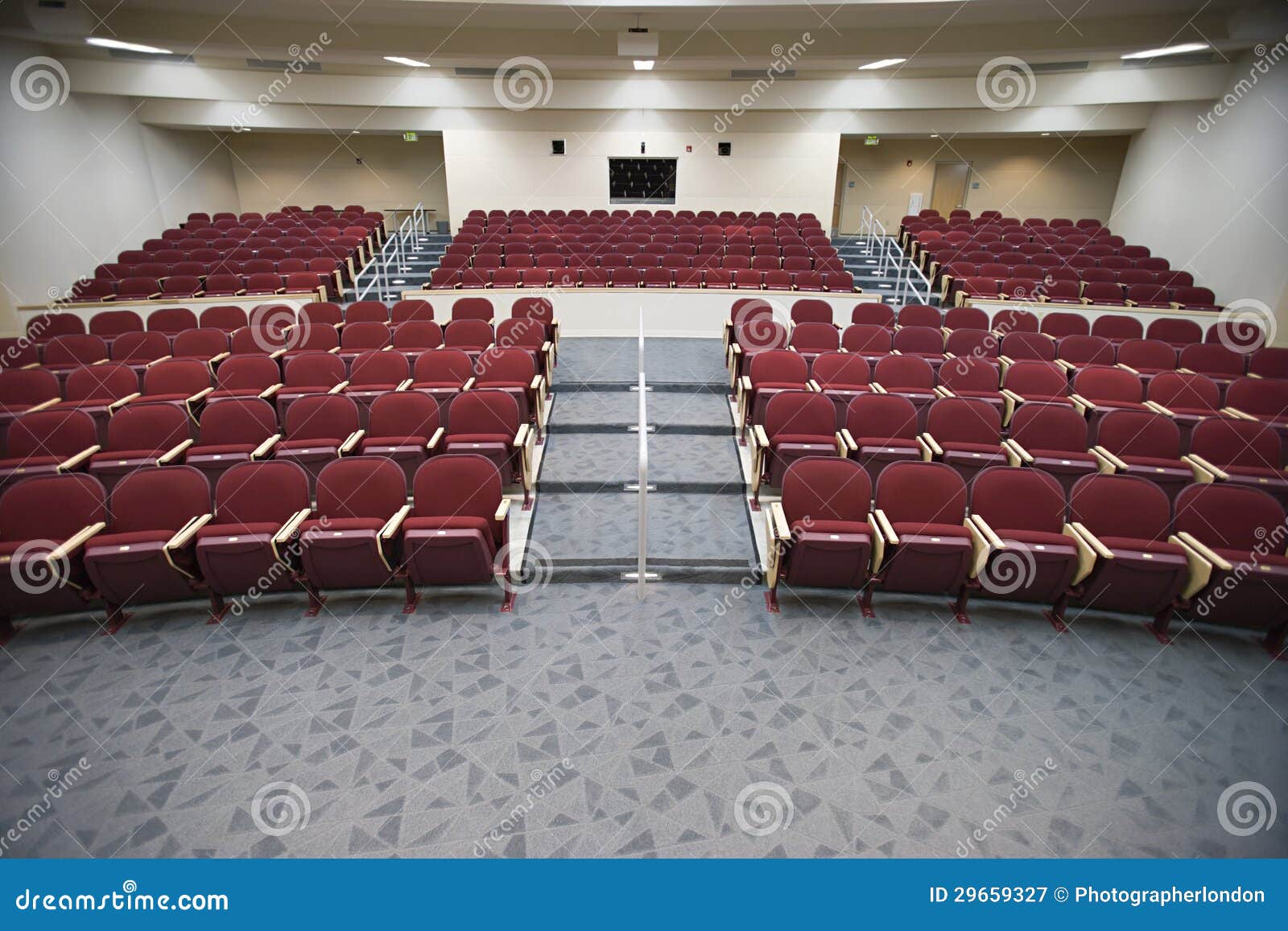 empty lecture hall