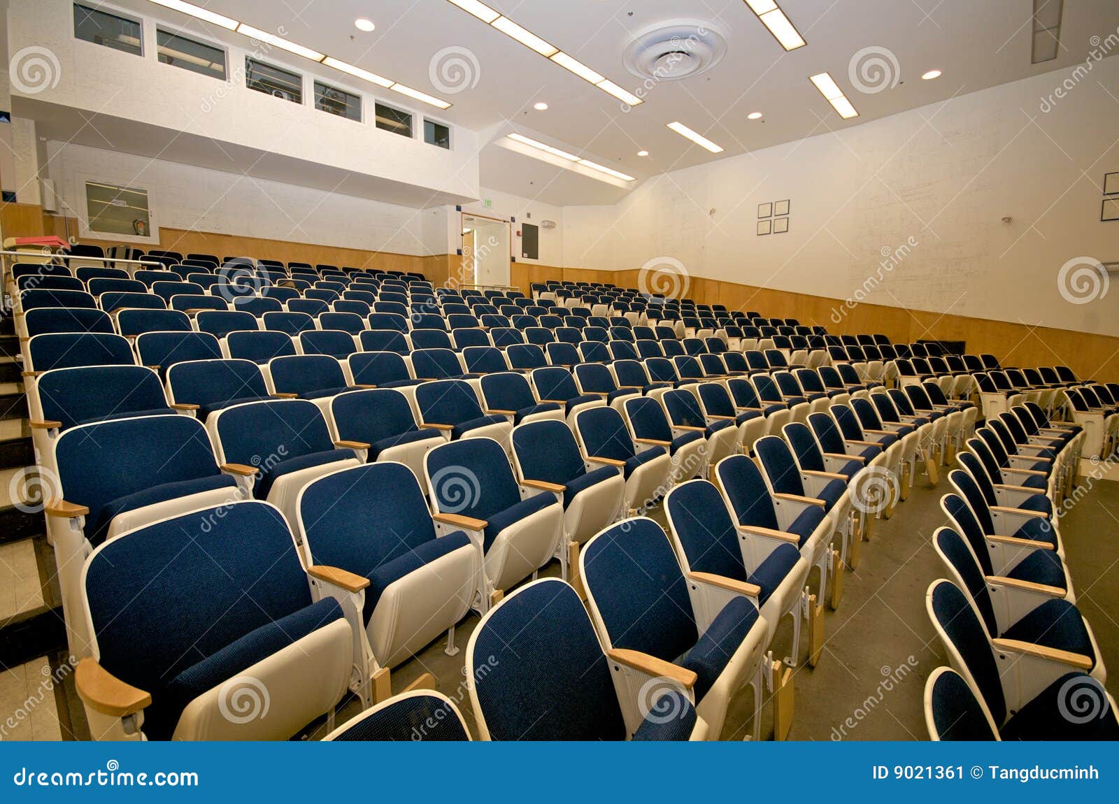 empty lecture hall in college