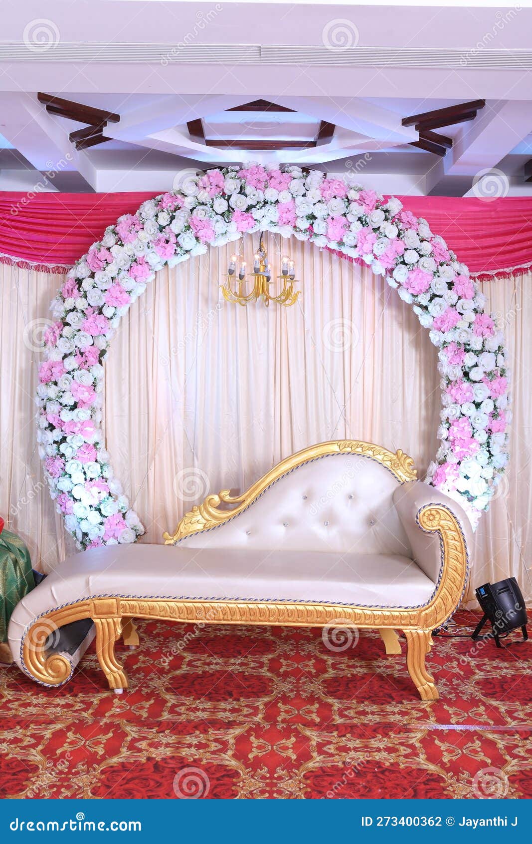 Luxurious Couch in a Wedding Stock Photo Image of decoration, decor