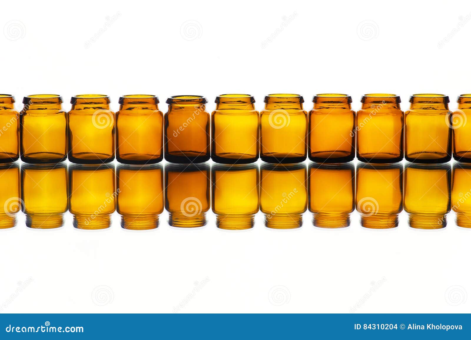 Empty Medicine or Cosmetic Bottles Stock Photo Image of drugstore