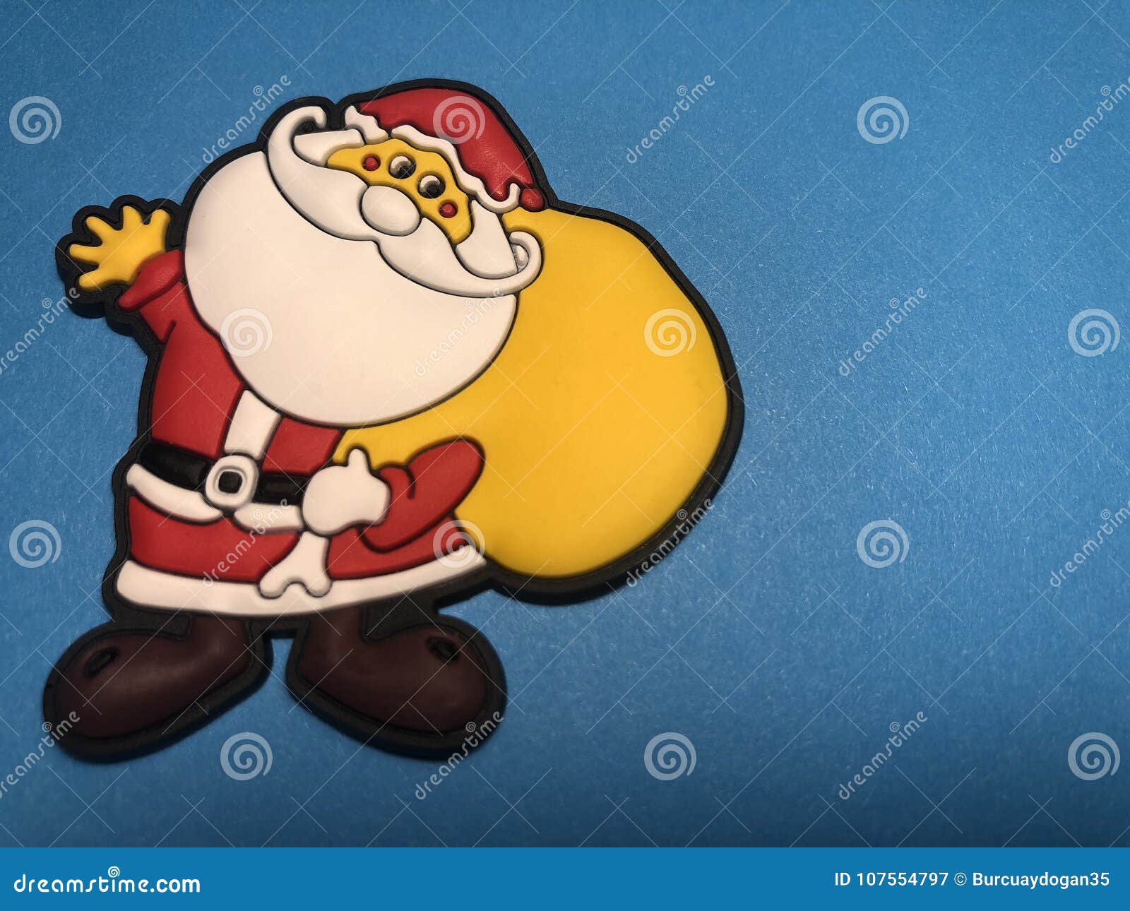 Download Empty Message Area With Father Christmas Figure As Note ...