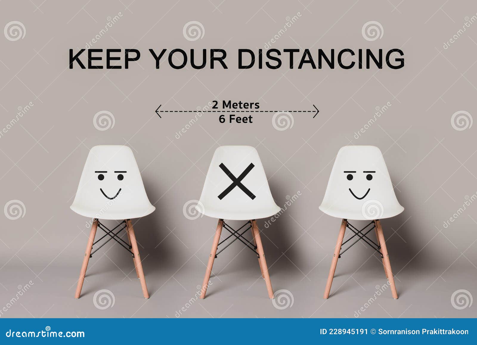 chair to keep your distancing