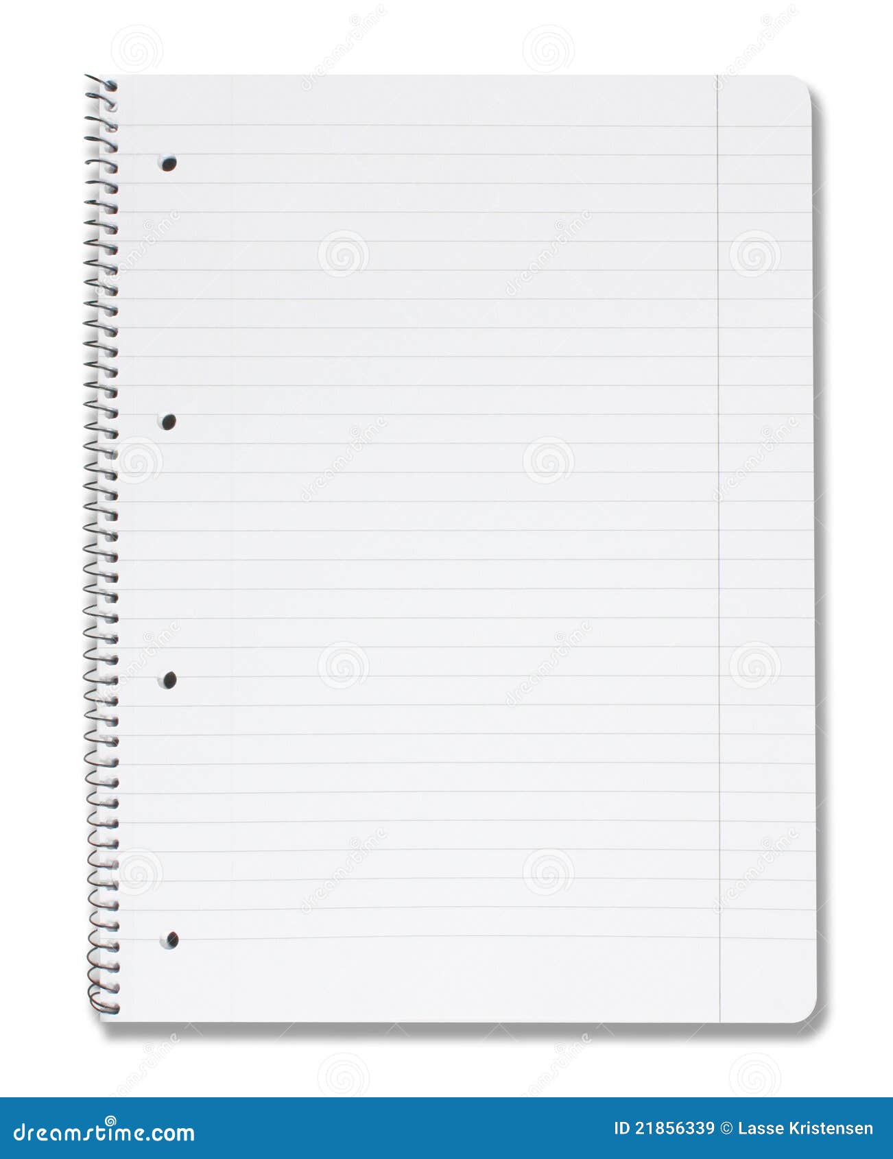 Empty Notepad Royalty Free Stock Images - Image: 21856339