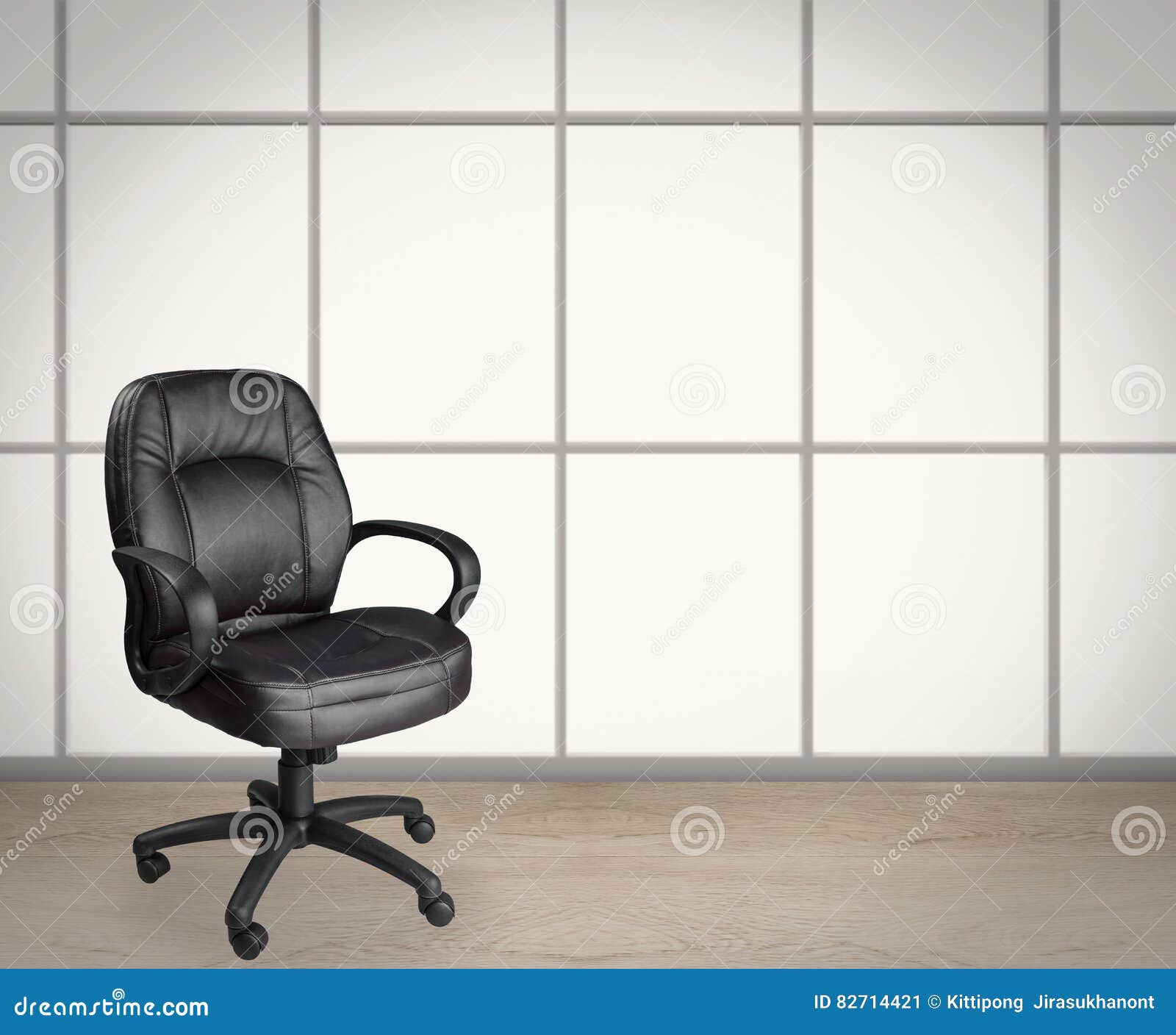 Empty office chair stock image. Image of material, office - 82714421