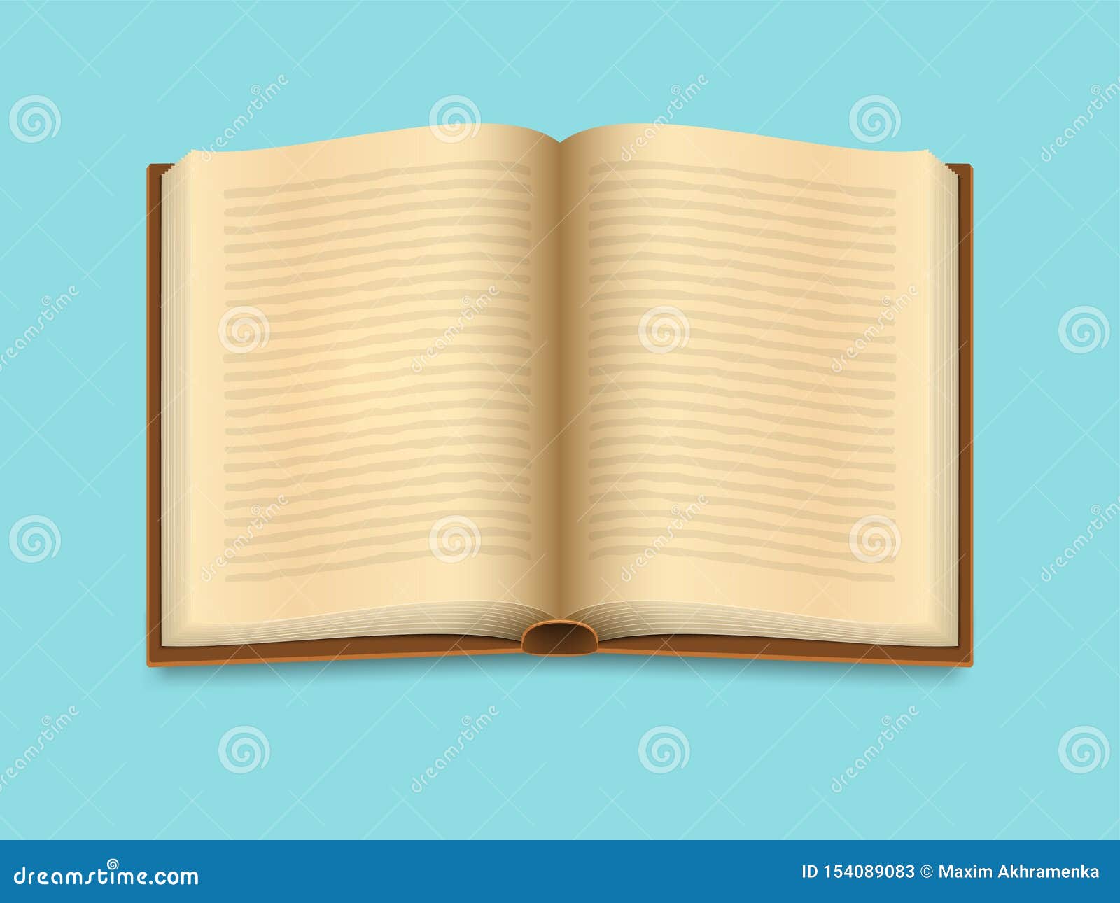 Empty Open Book View From Above Stock Illustration Illustration Of Notebook View Empty Open Book View From Above Stock Illustration Illustration Of Notebook View