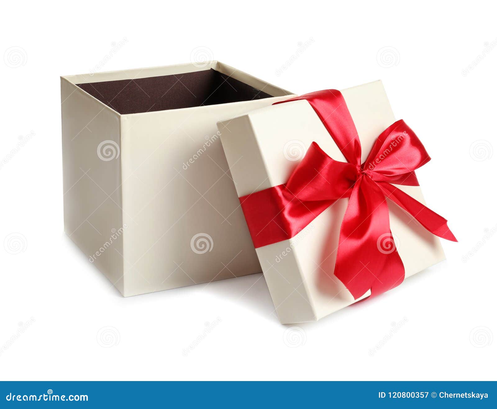 Empty open gift box stock image. Image of paper, event 120800357