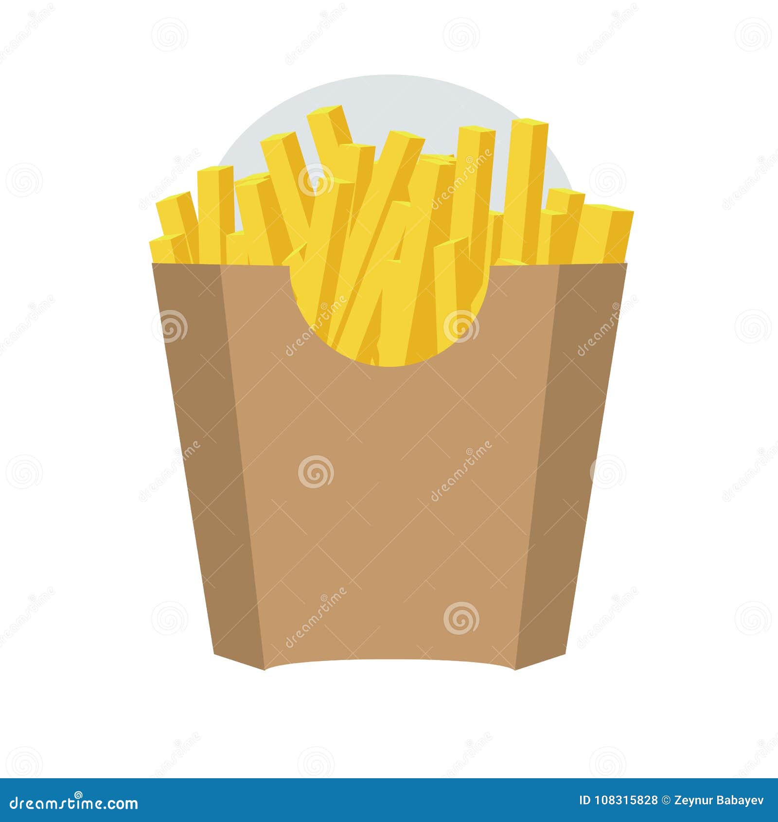 packaging fries bag