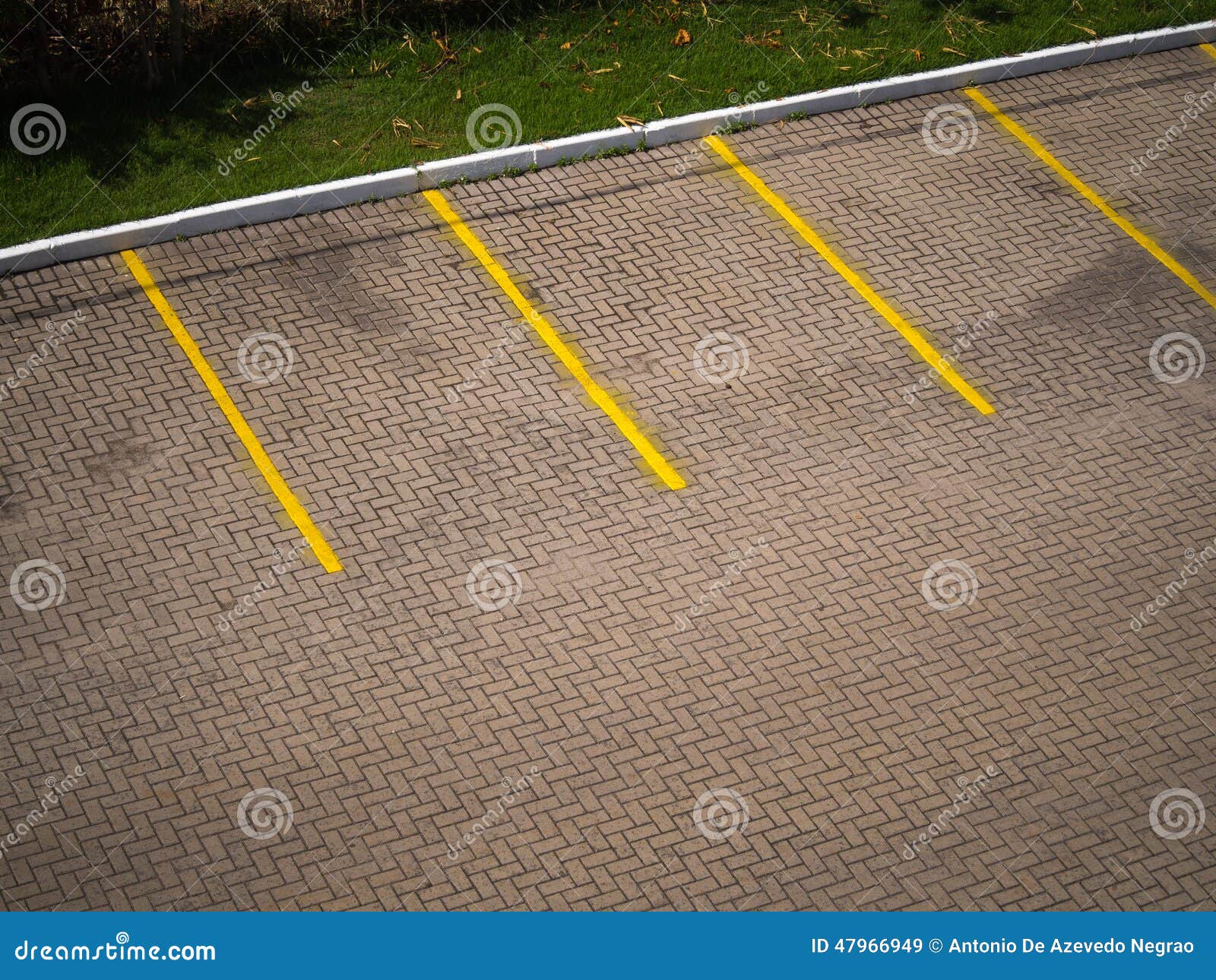 Empty Parking Space stock image. Image of parking, horizontal 47966949