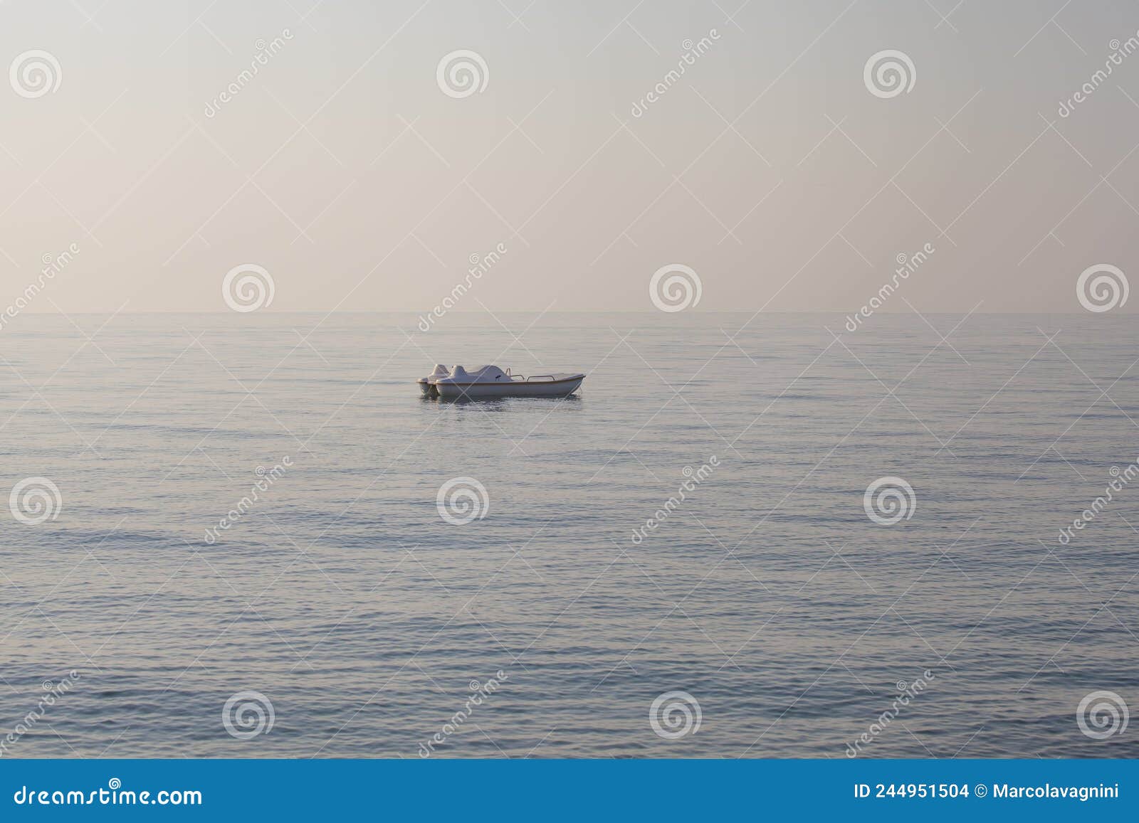 Sea empty pedalo Stock Photo by ©ilfede 28644735