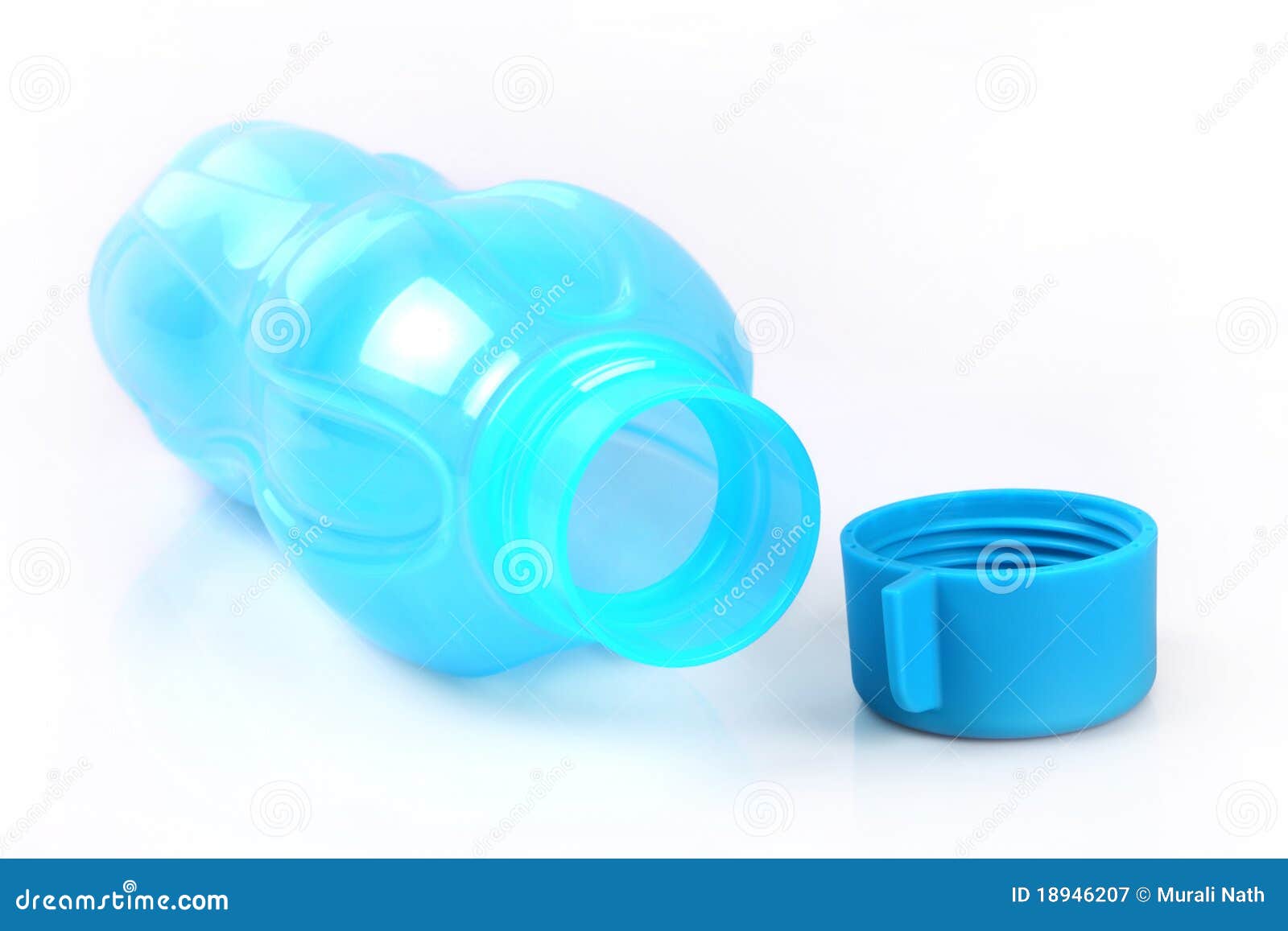 Empty plastic water bottle Stock Photo by ©membio 43340425