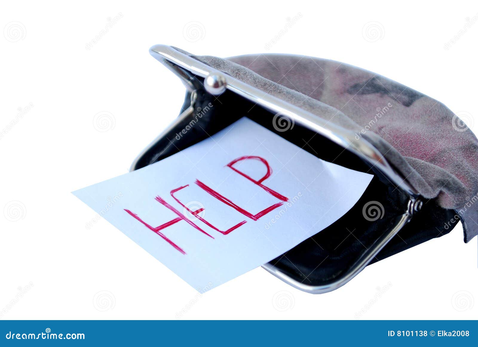 Empty purse stock photo. Image of nothing, wallet, finance 8101138