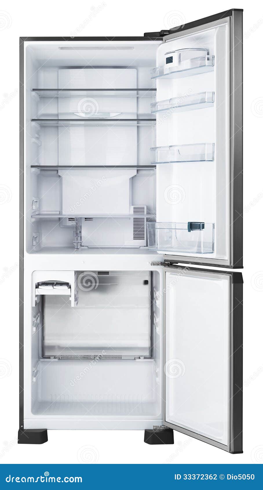 Empty Refrigerator Stock Photography - Image: 33372362