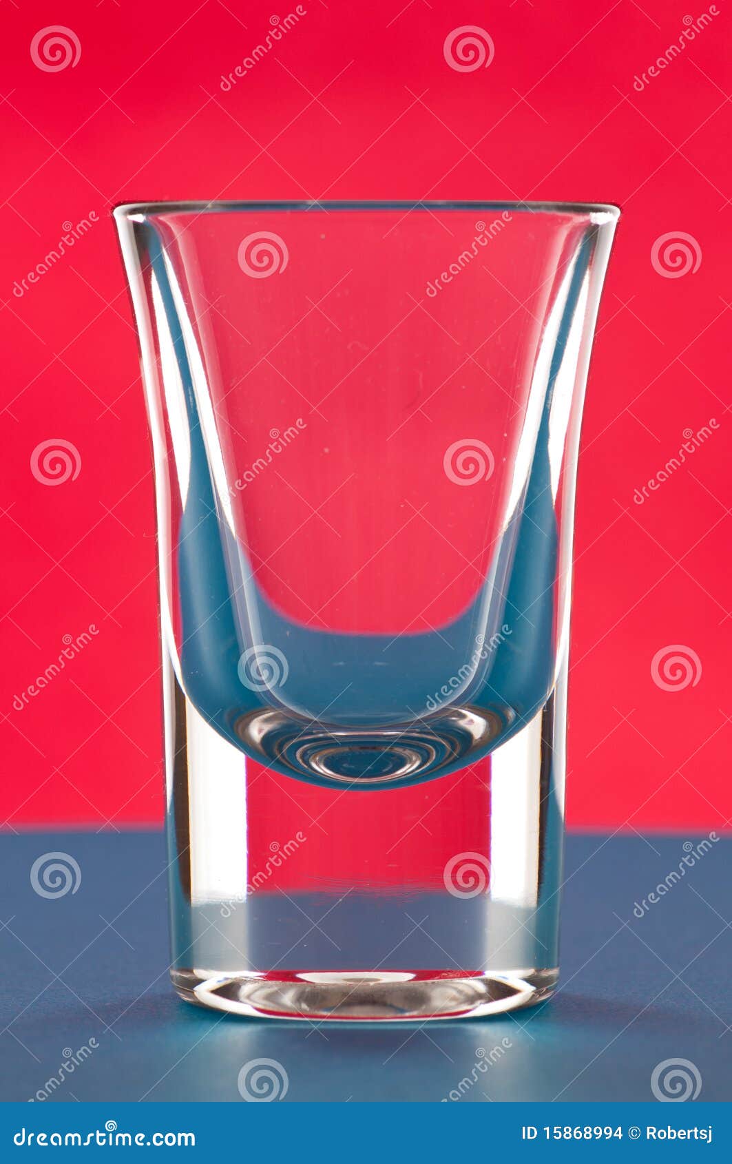 Empty shot glass stock photo. Image of blue, elegance - 15868994