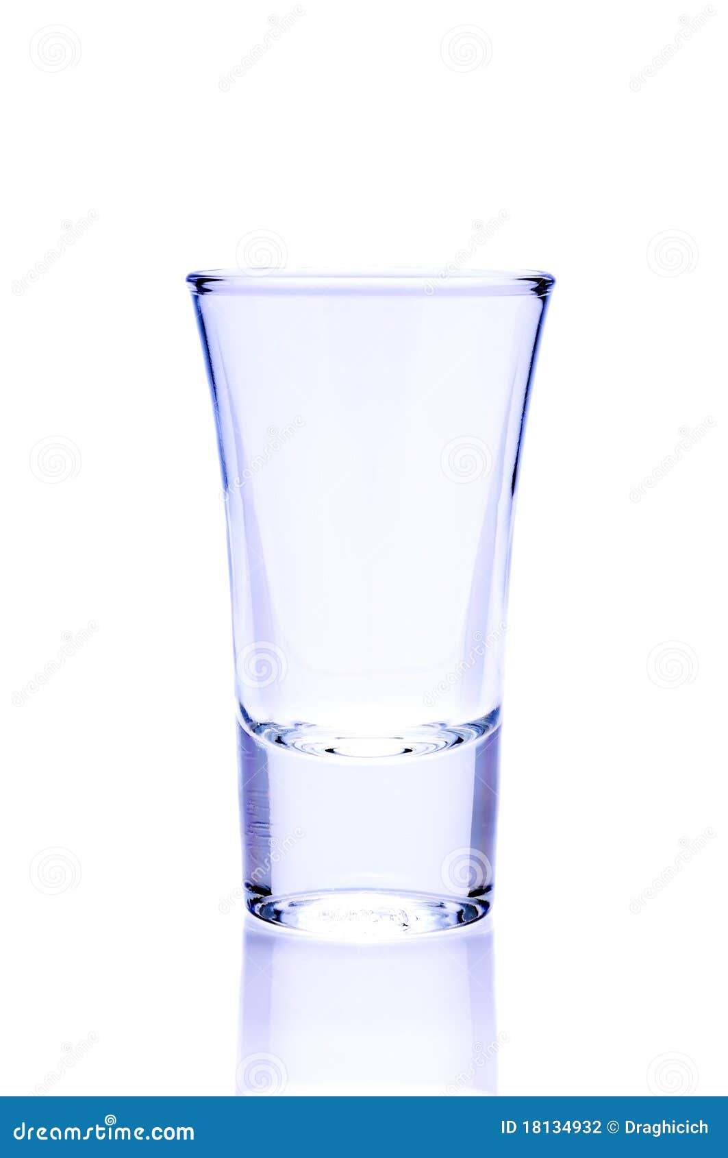 Empty shot glass stock photo. Image of closeup, small - 18134932