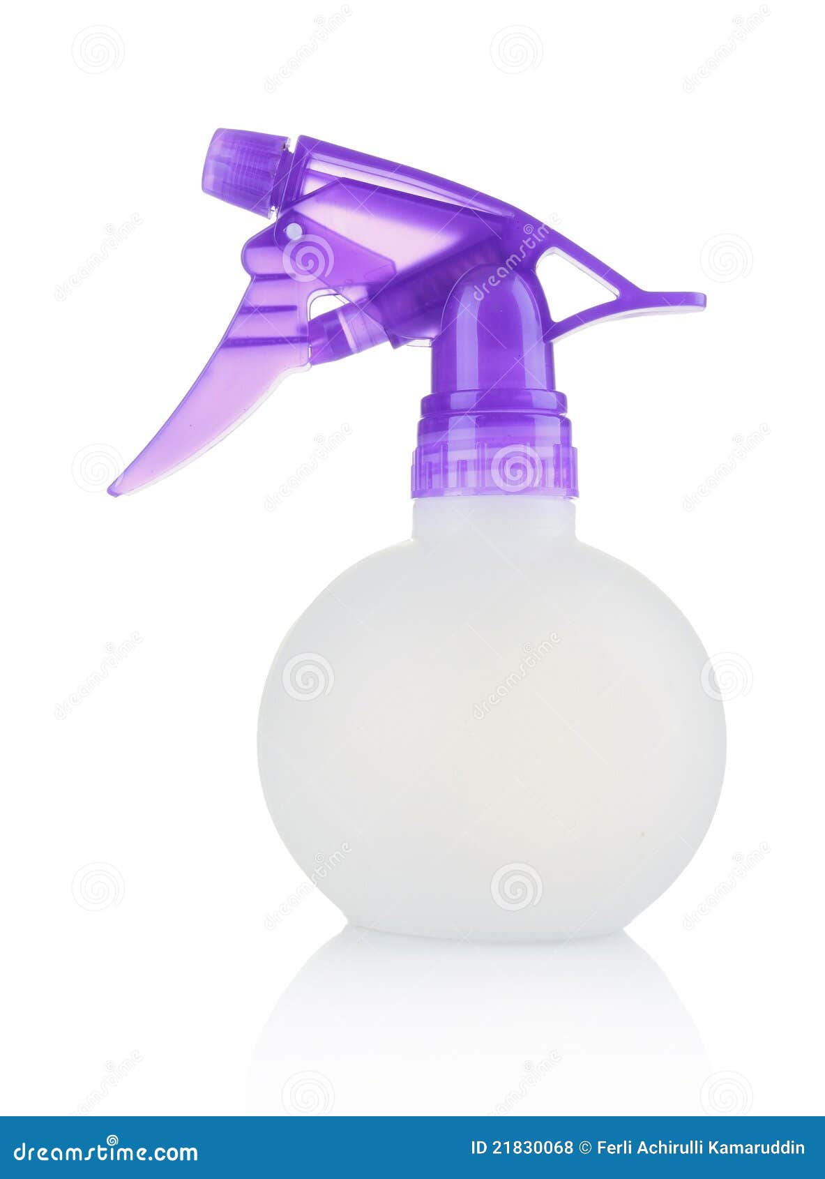 Empty spray bottle stock photo. Image of supplies, solvent 21830068
