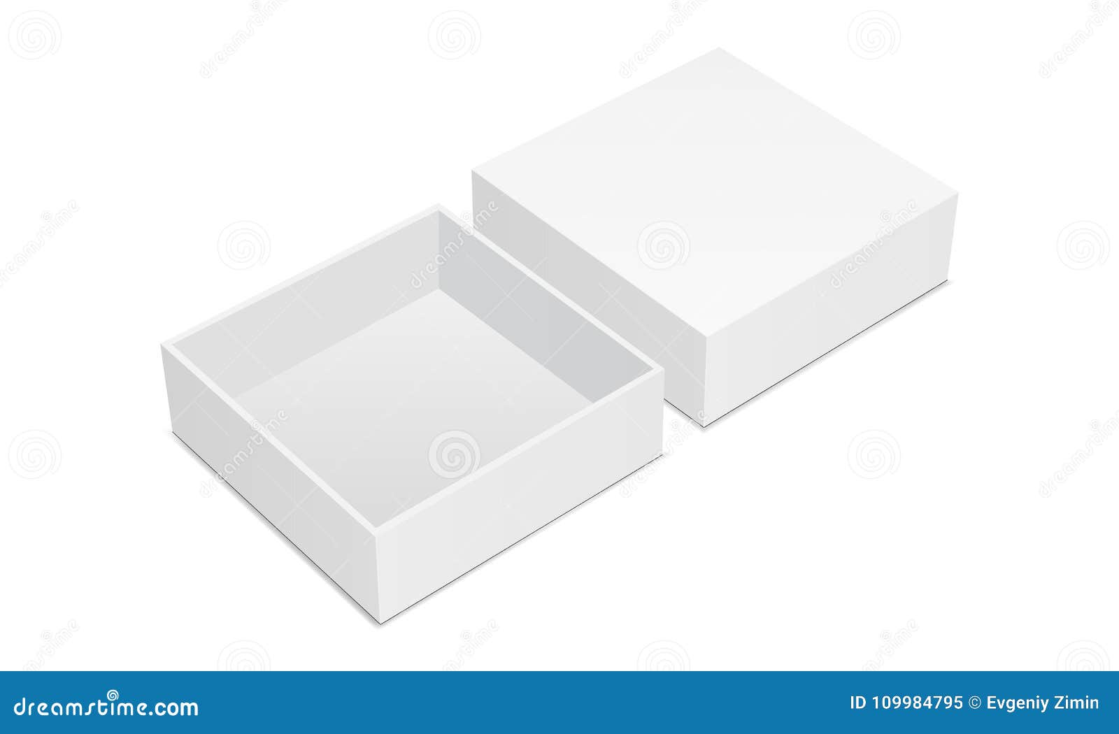 Download Empty square box stock vector. Illustration of branding ...