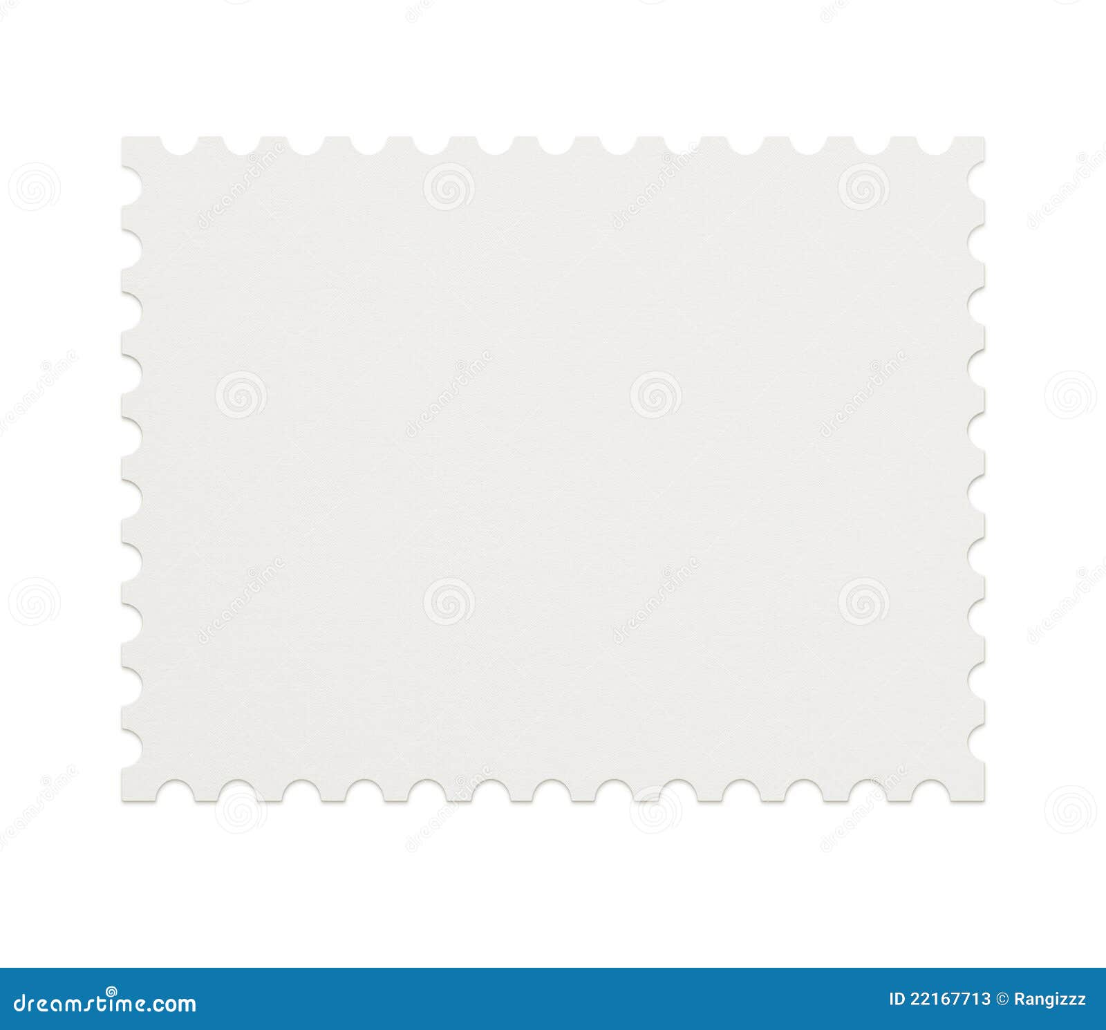 empty stamp with copy space