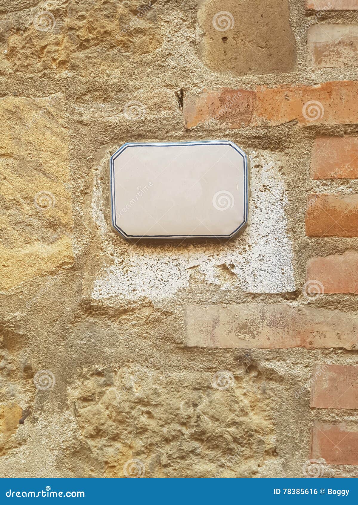 Empty street sign stock photo. Image of marketing, outdoor 78385616