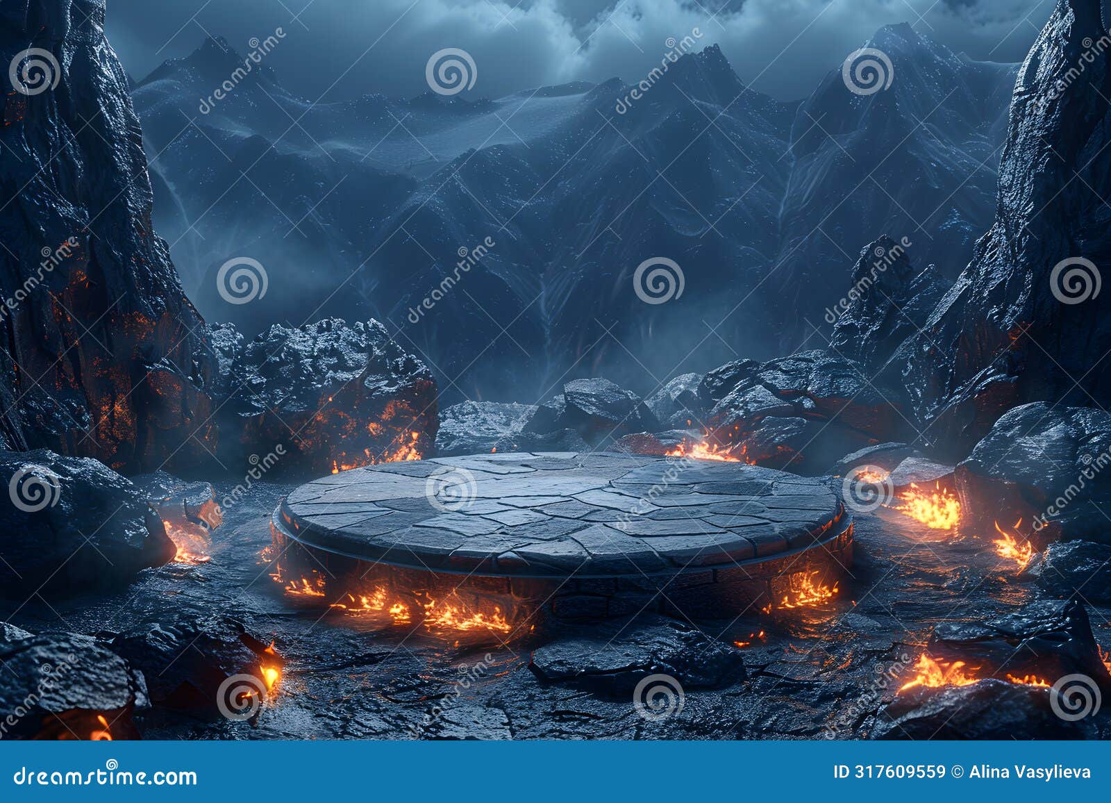 empty stylish dark menly stone podium 3d mockup background, beauty product presentation concept. copy space platform