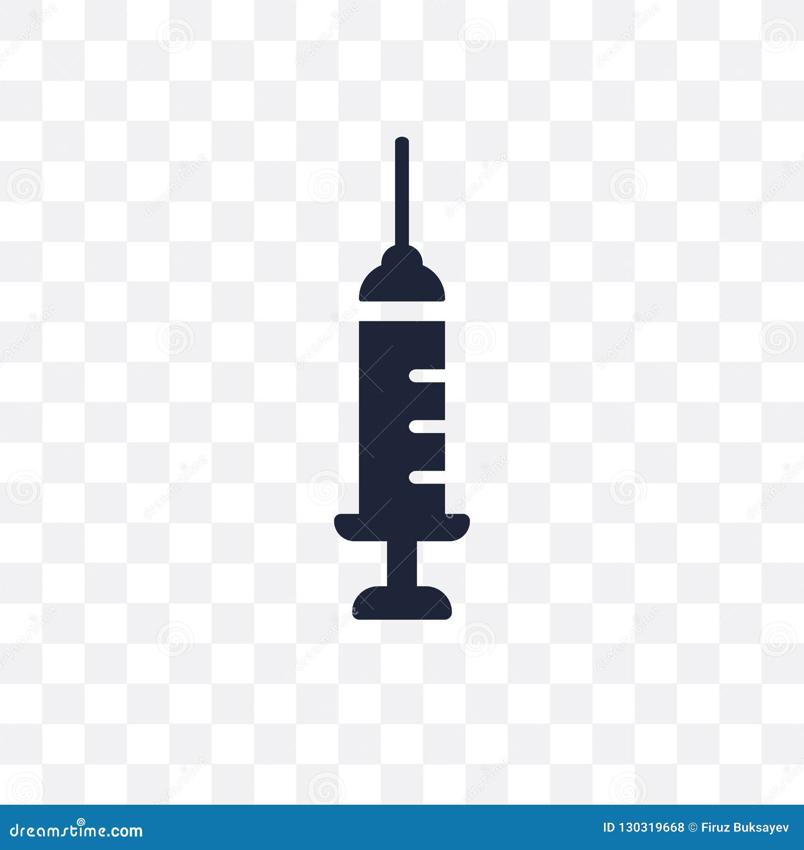 Empty Syringe Transparent Icon. Empty Syringe Symbol Design from Stock