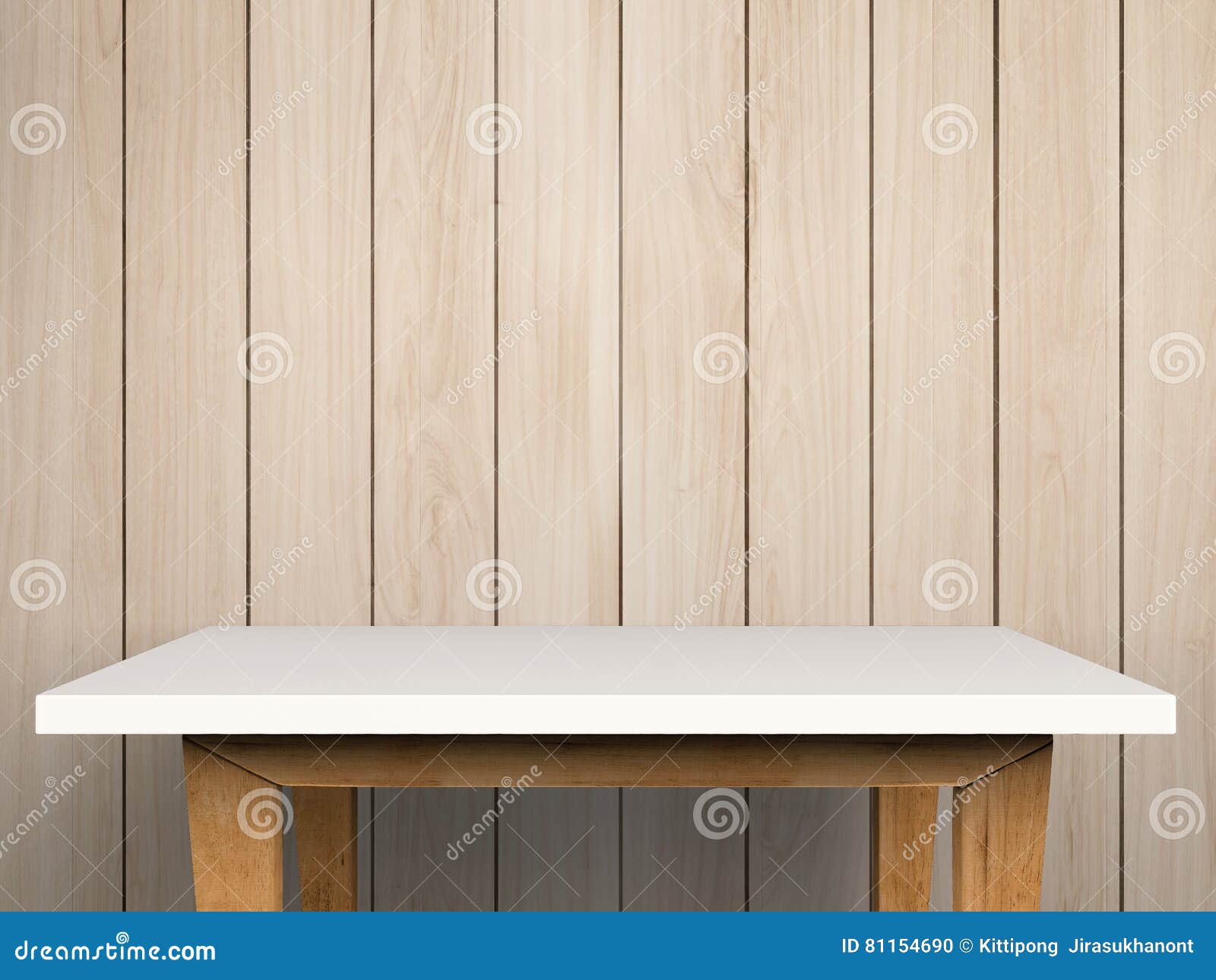 Empty table stock illustration. Illustration of table - 81154690