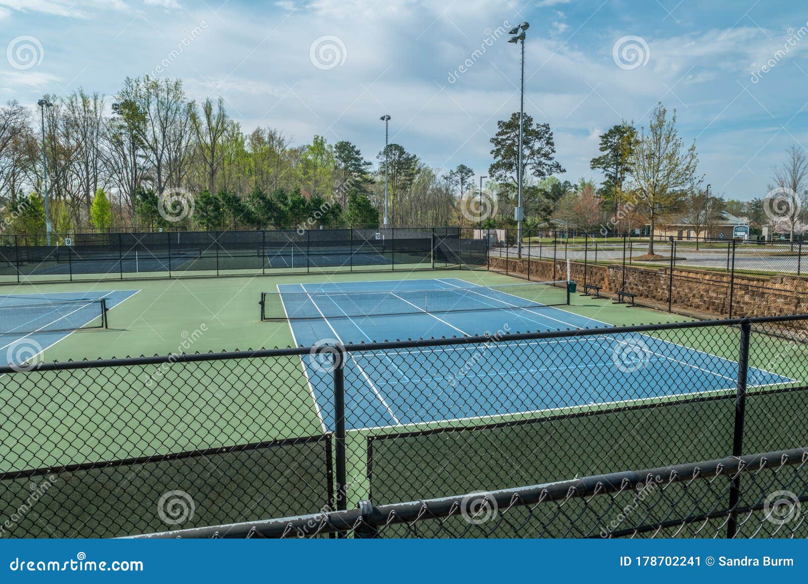 Empty Tennis Courts Coronavirus Stock Image Image Of Leisure Facilities 178702241