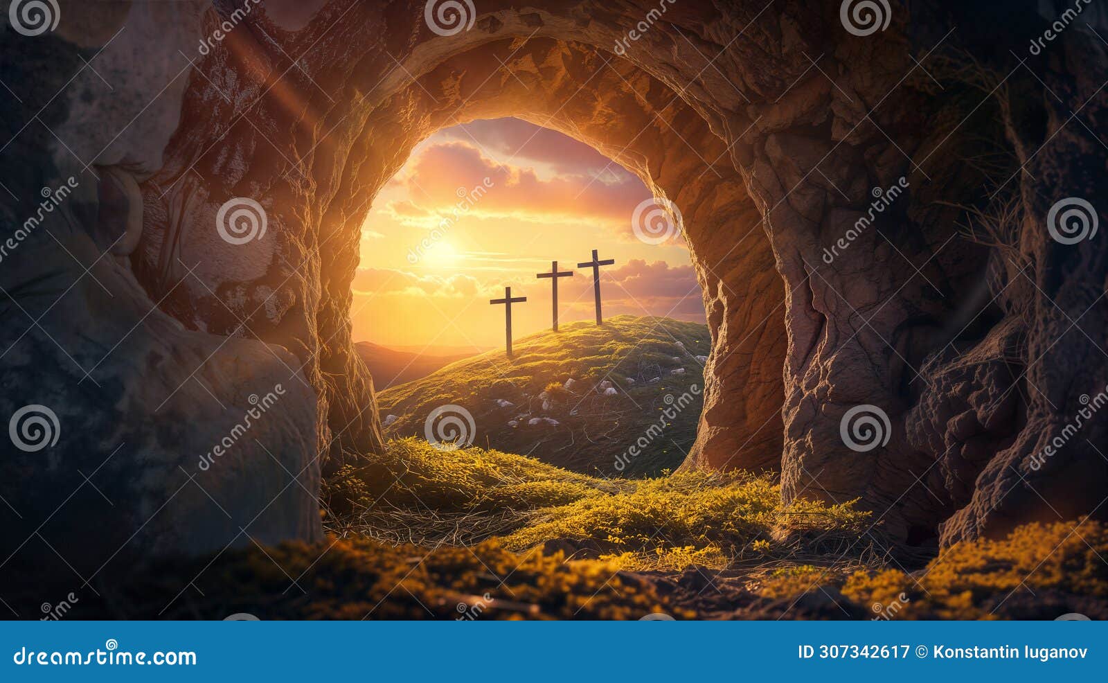 empty tomb of jesus christ