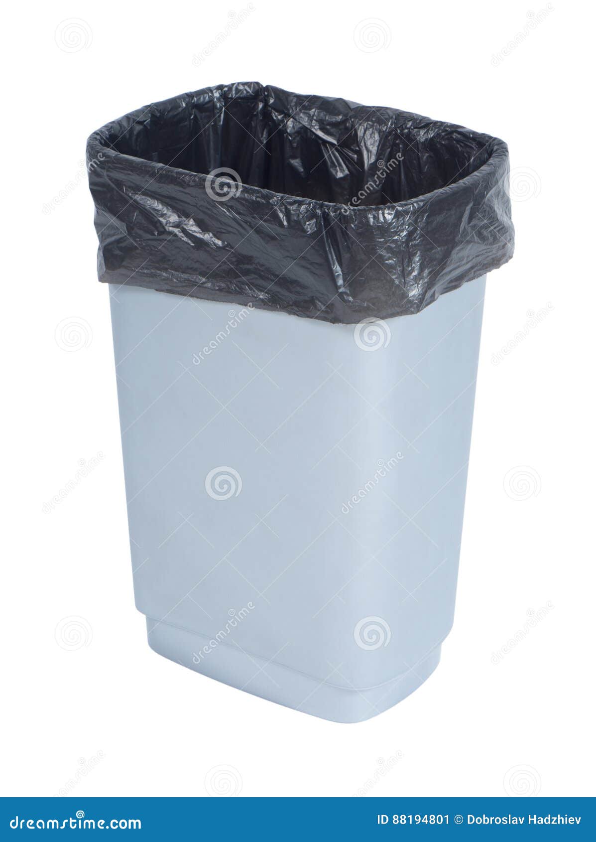 Garbage On White Background Stock Photo - Download Image Now